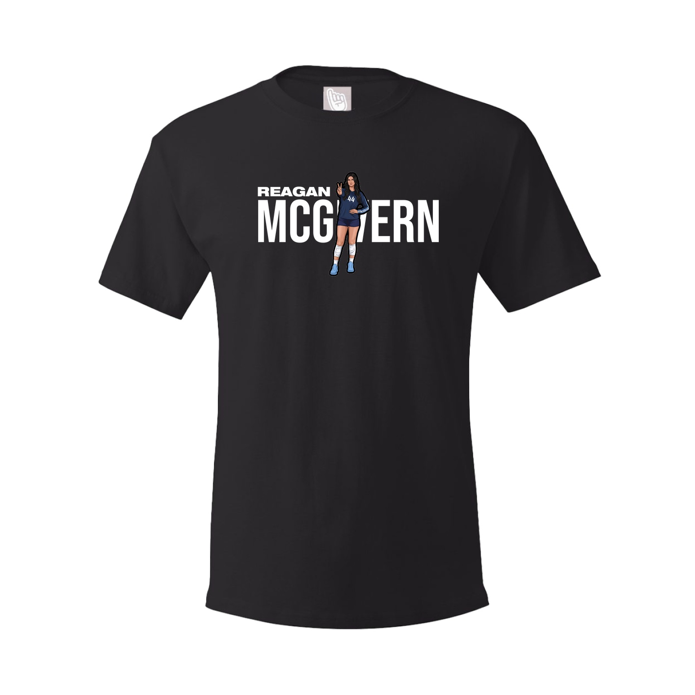 Tee — Player Name in Black