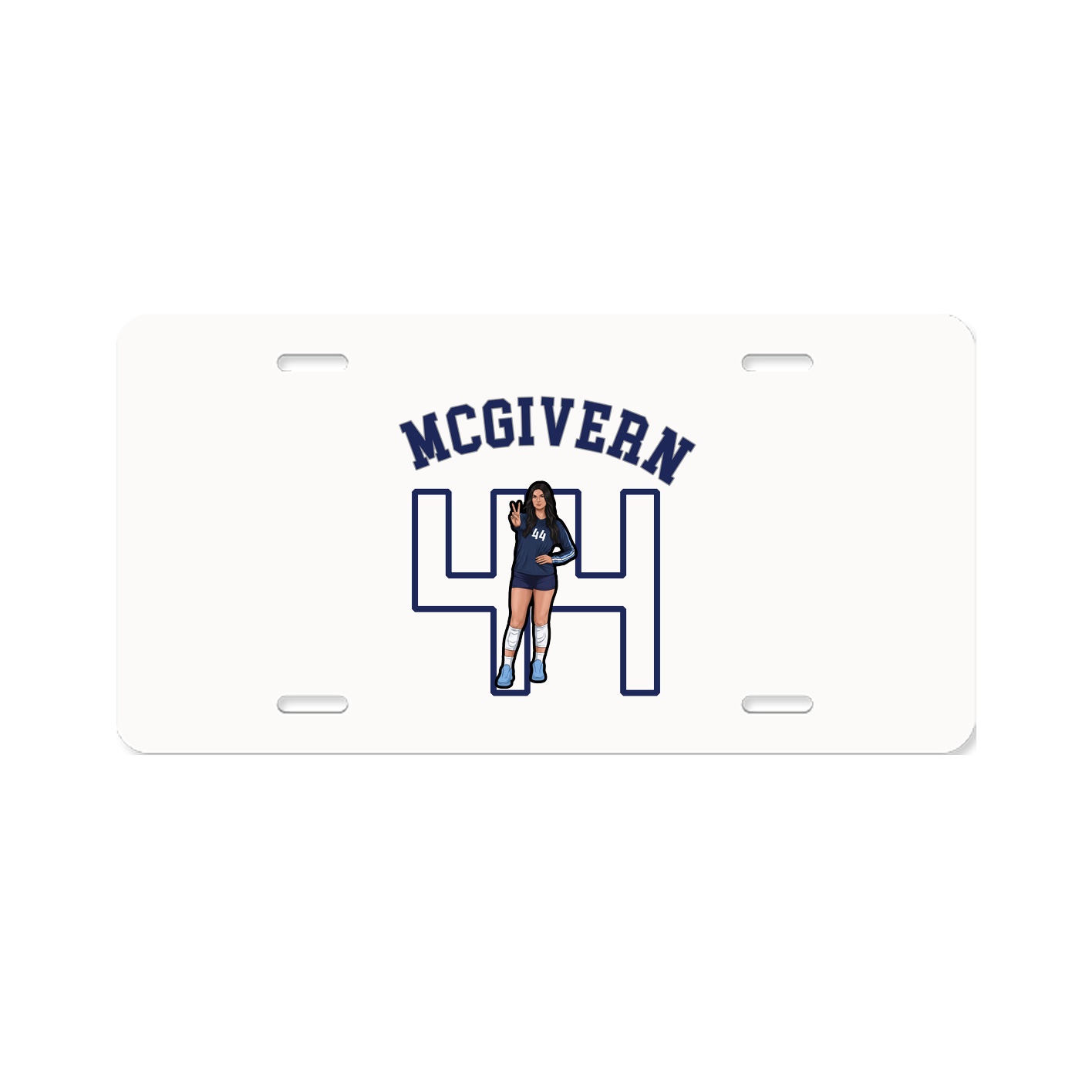 License Plate — Shirsey Arch in Classic