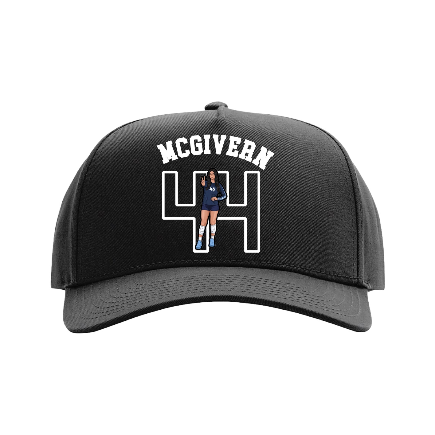 Full Fabric Five-Panel Champ Cap