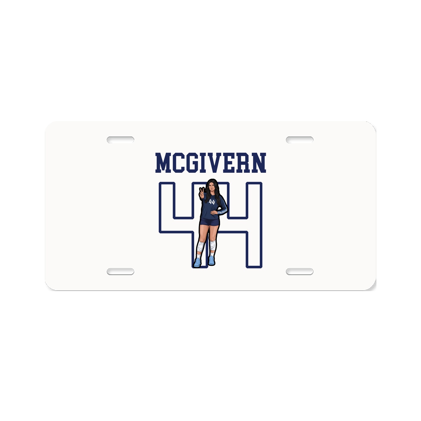 License Plate — Shirsey in Classic