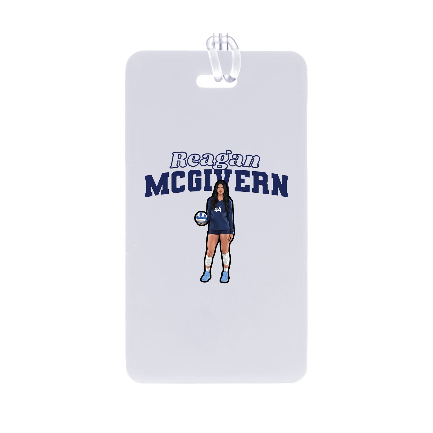 Bag Tag — Name Arch in Classic