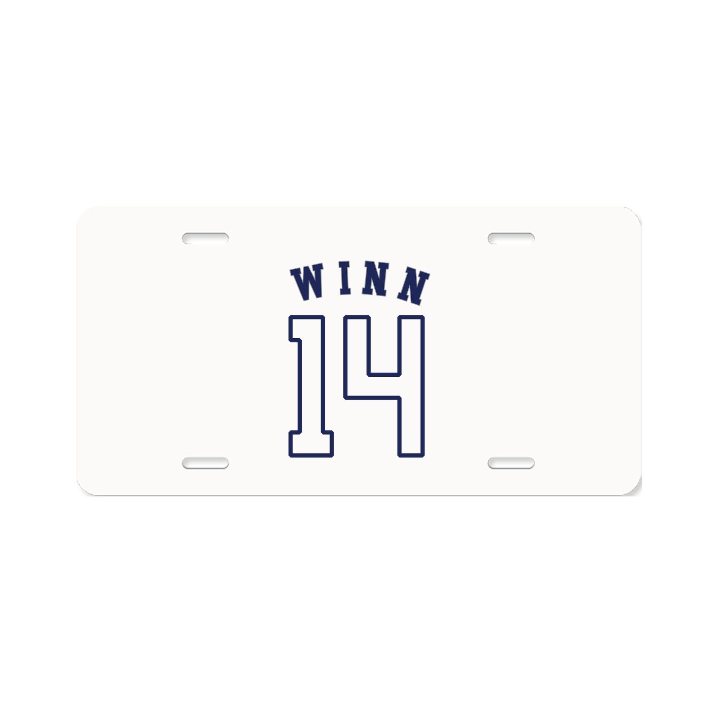 License Plate — Shirsey Arch in Classic
