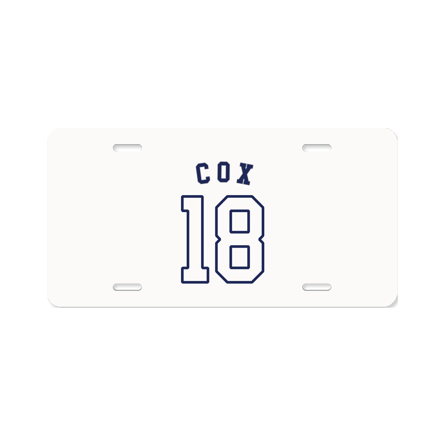 License Plate — Shirsey Arch in Classic
