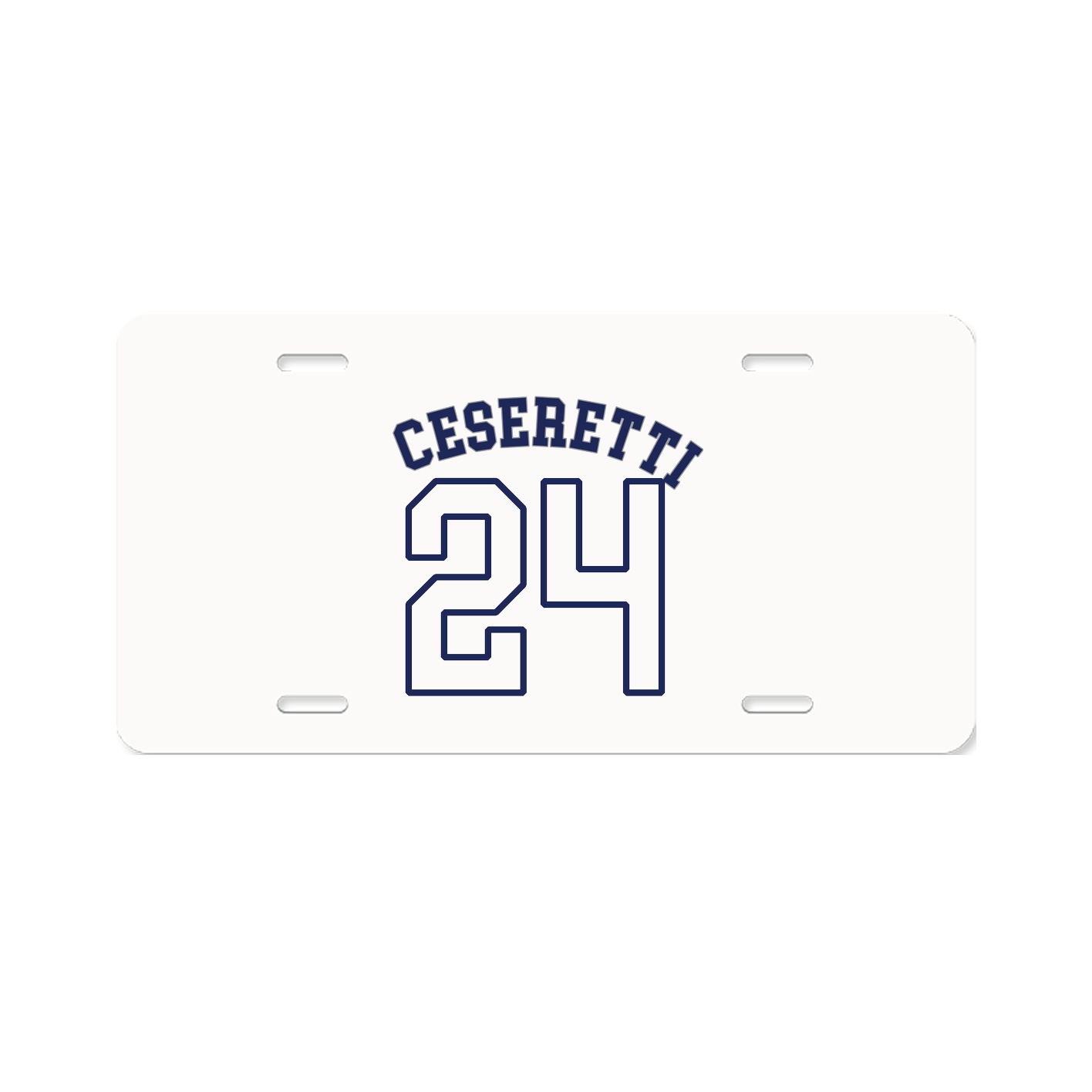 License Plate — Shirsey Arch in Classic