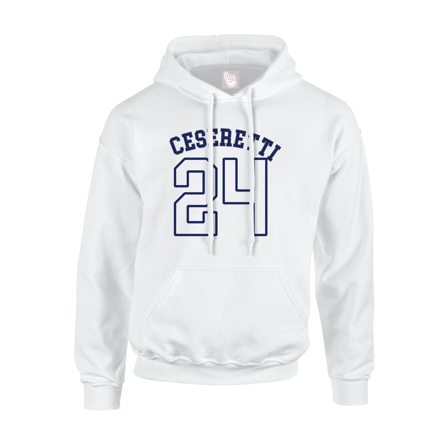 Hoodie — Shirsey Arch in White