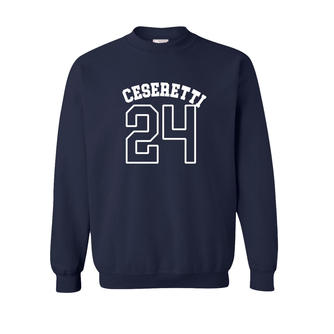 Fleece Crew — Shirsey Arch in Navy