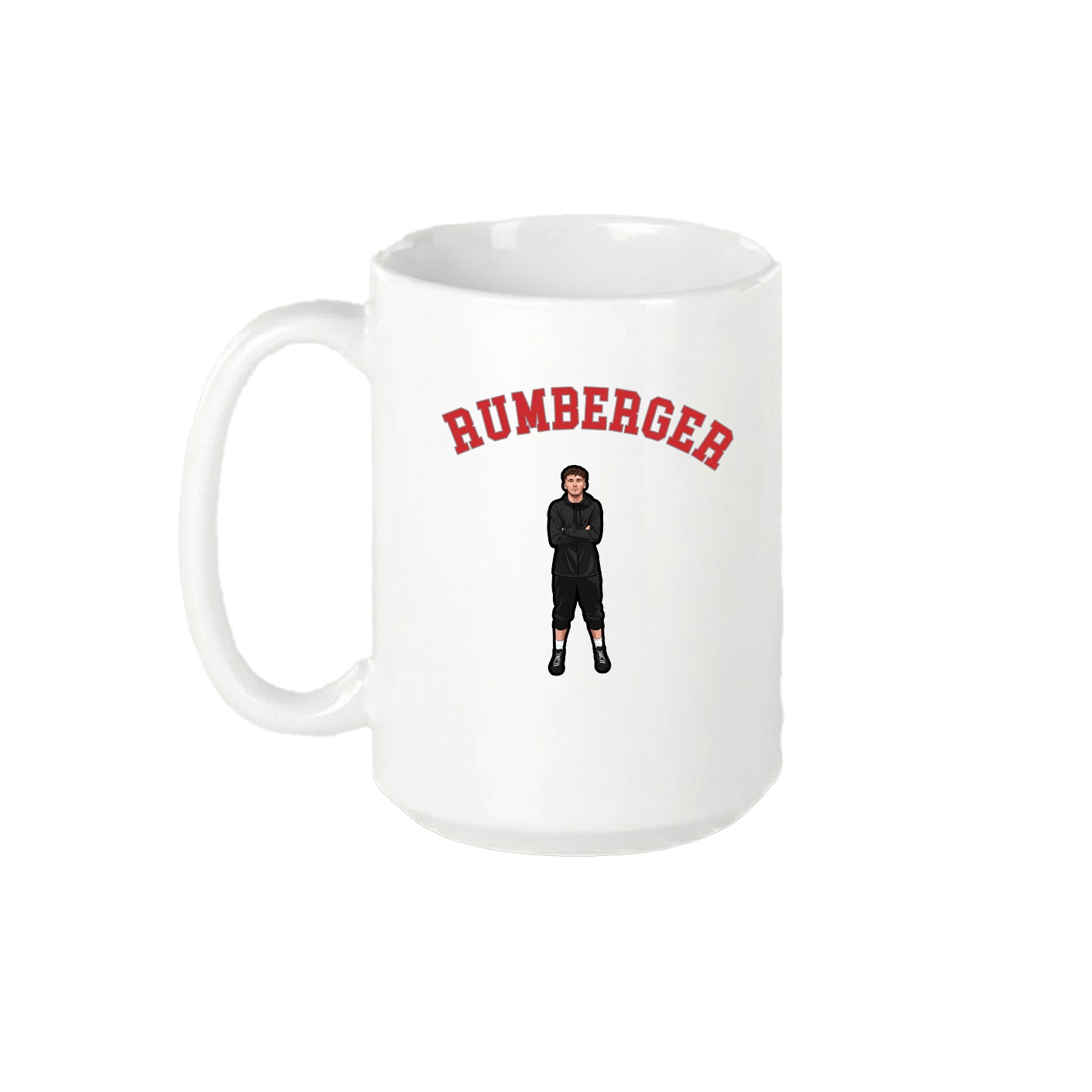 15oz Coffee Mug — Shirsey Arch in White