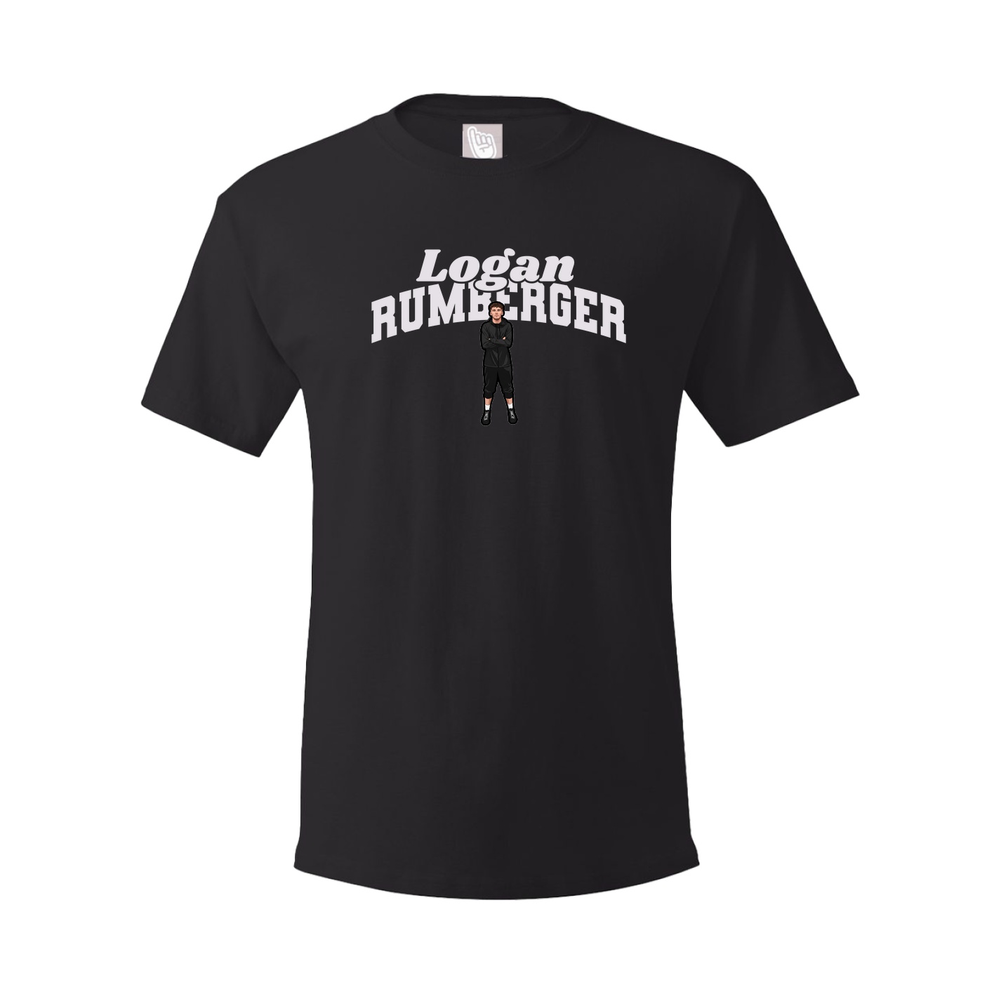 Tee — Signature Arch in Black