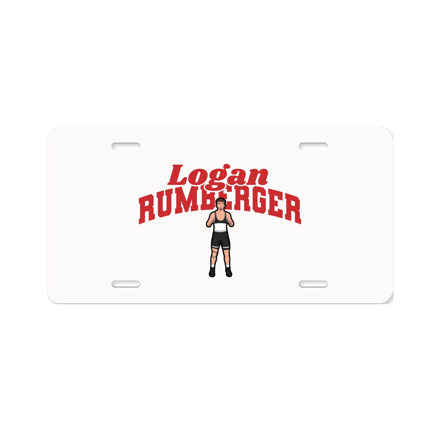 License Plate — Signature Arch in Classic