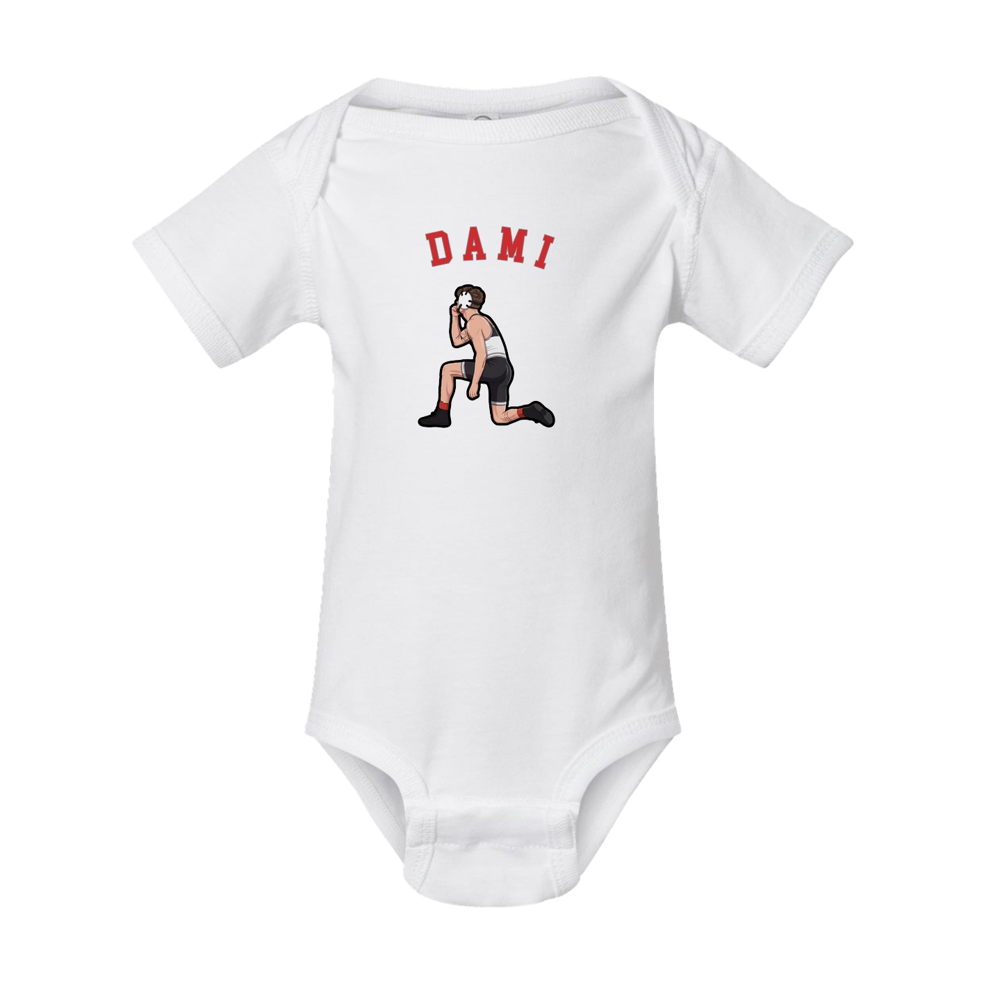 Baby Onesie — Shirsey Arch in White