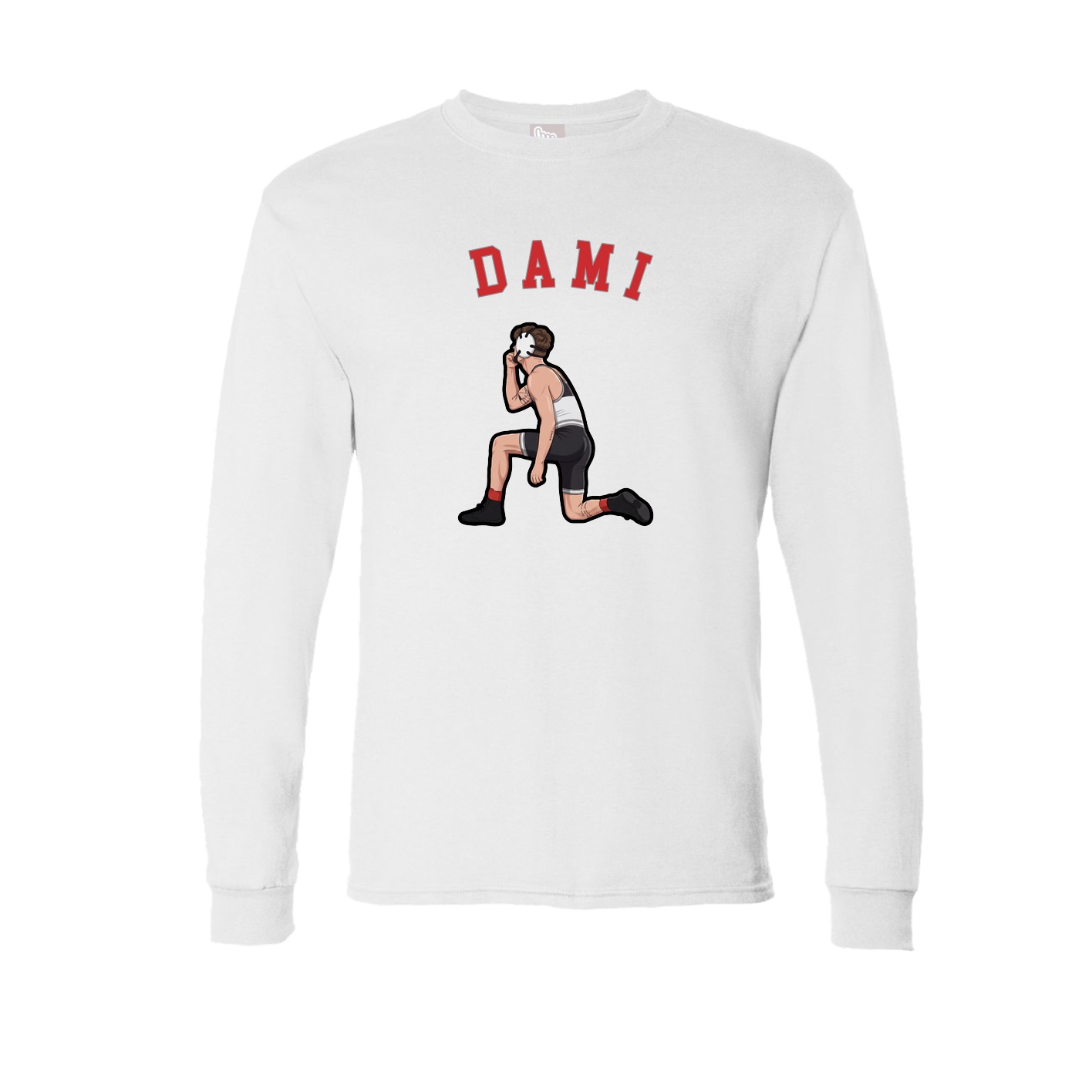 Long Sleeve Tee — Shirsey Arch in White