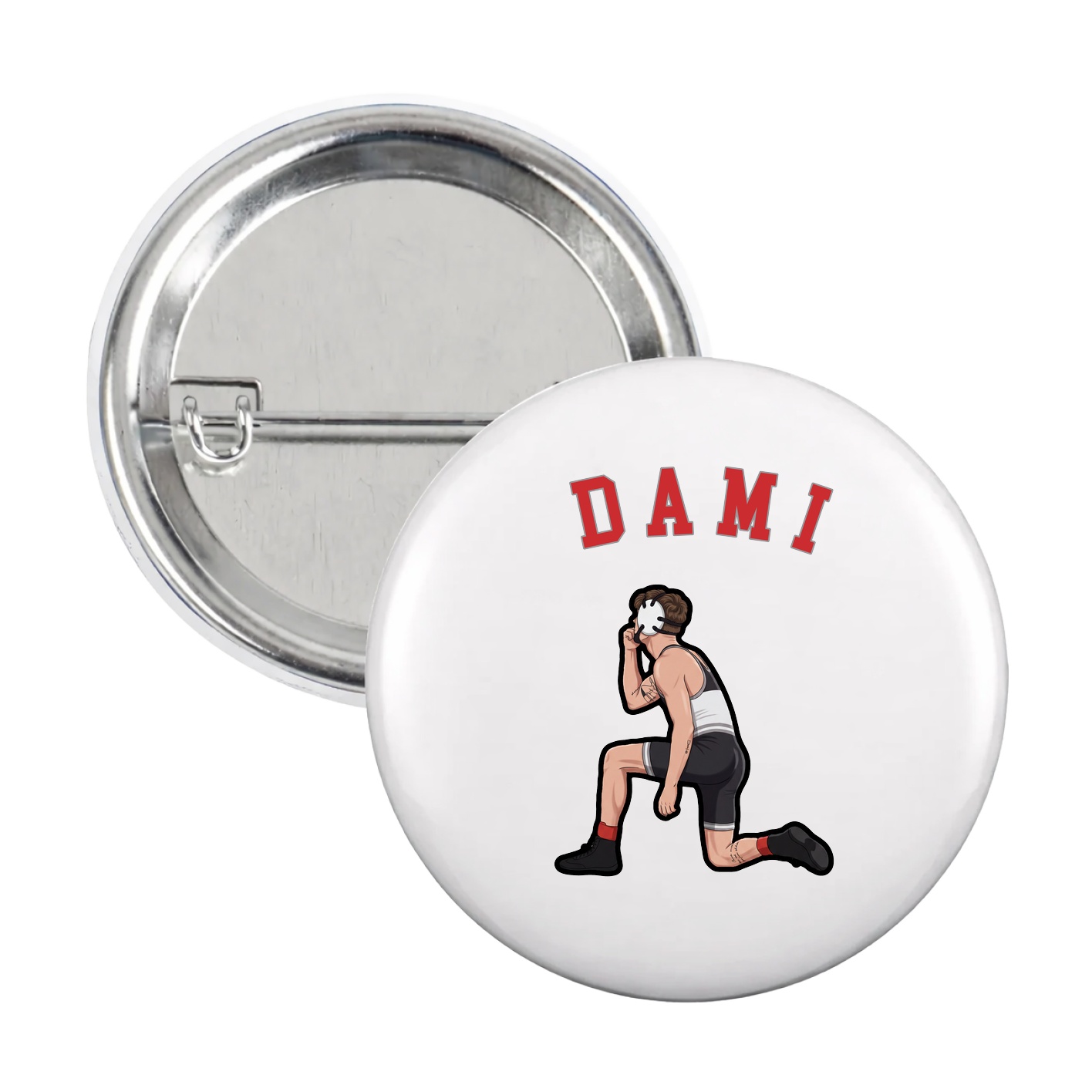 Game Day Button — Shirsey Arch in White