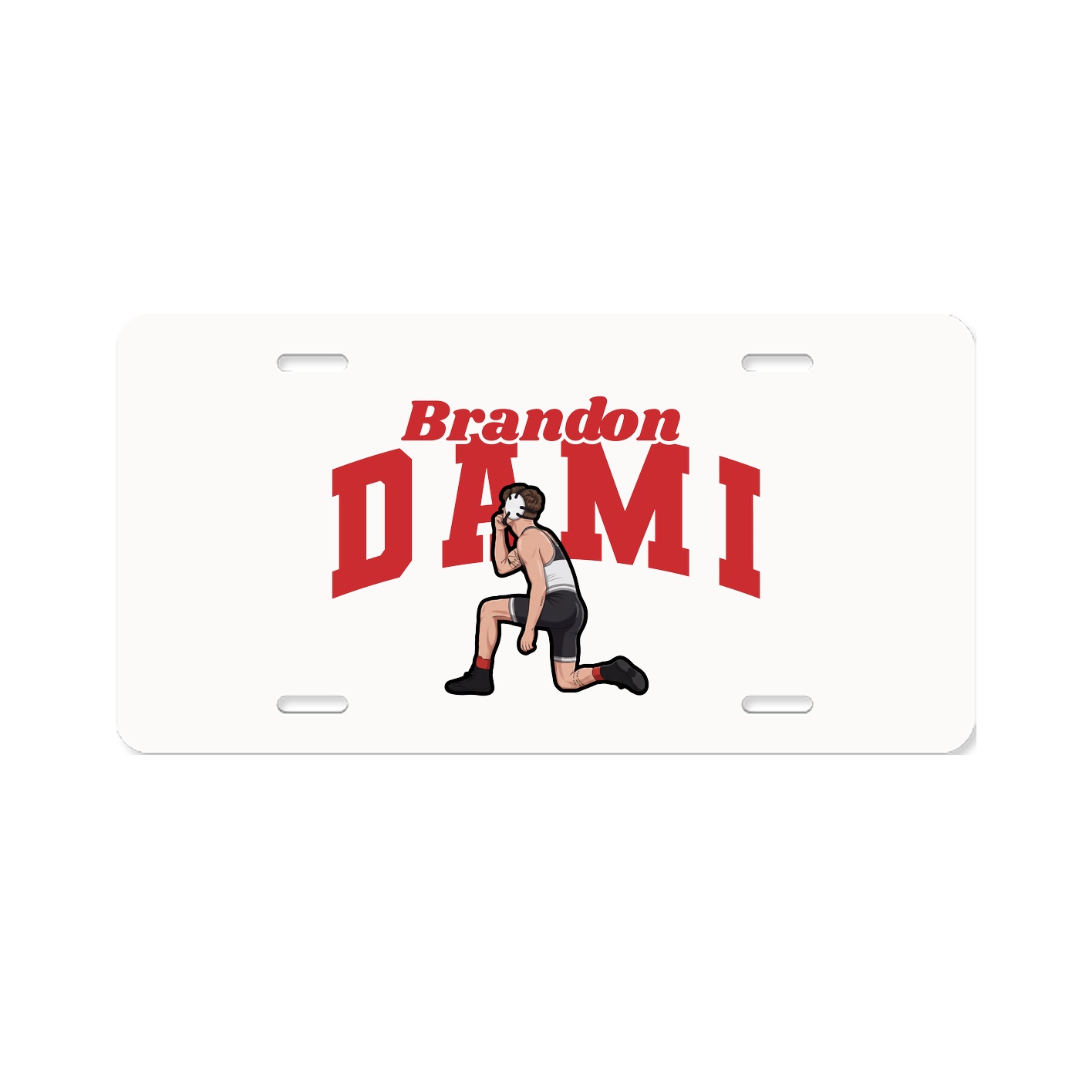 License Plate — Signature Arch in Classic