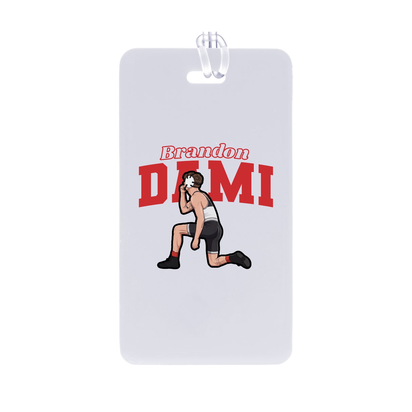 Bag Tag — Name Arch in Classic