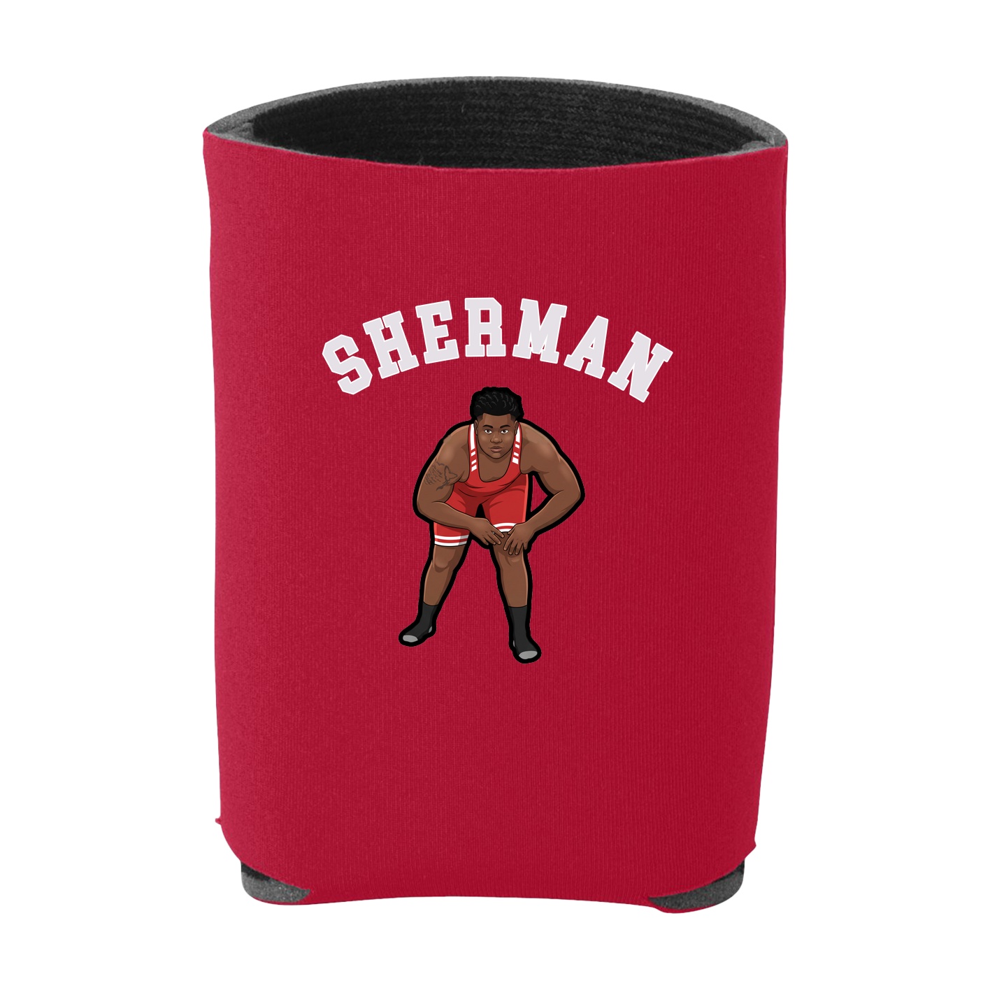 Can Holder — Shirsey Arch in Red