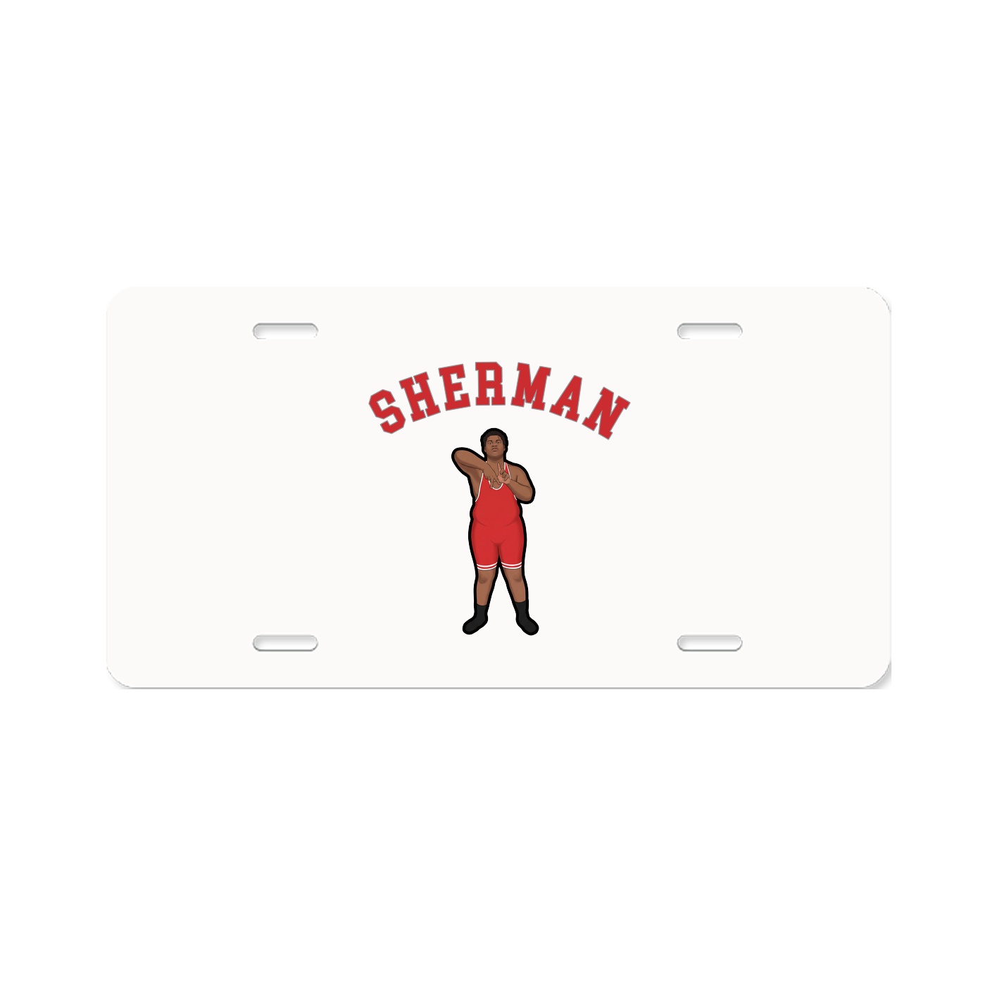 License Plate — Shirsey Arch in Classic