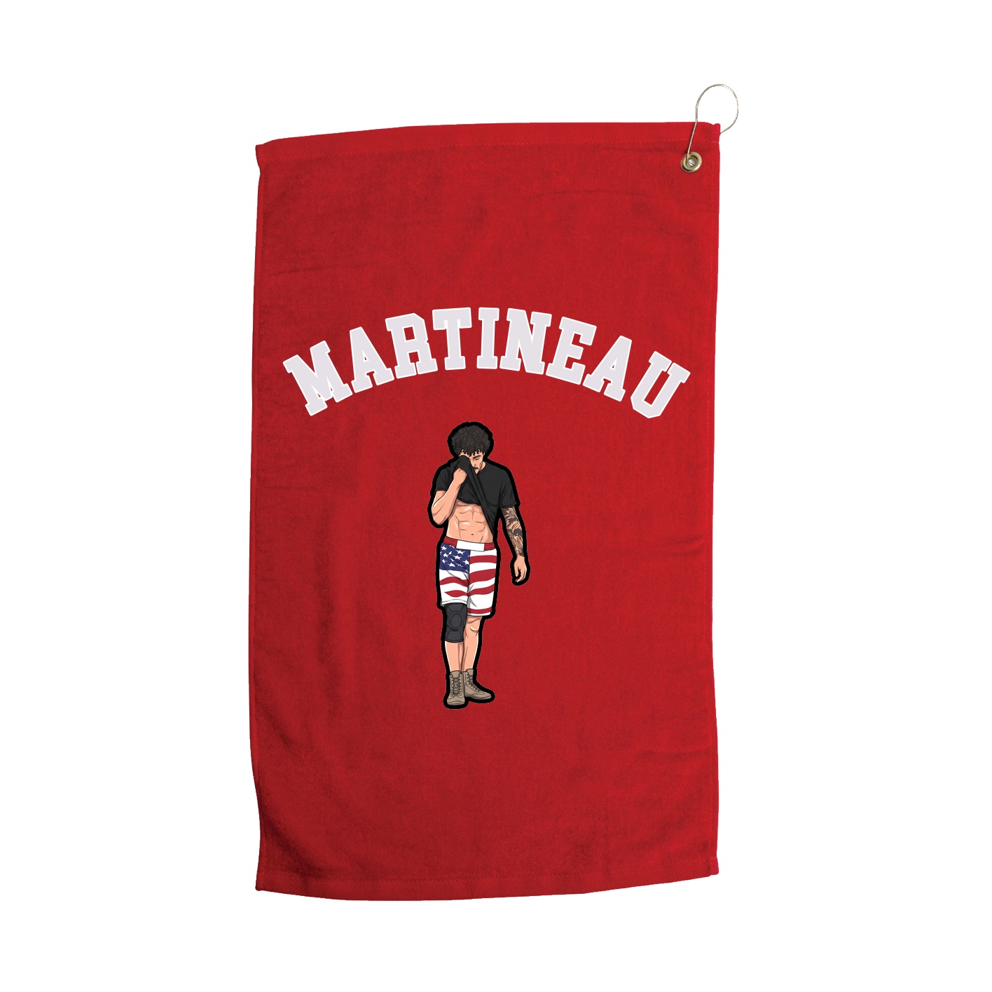 Golf Towel — Shirsey Arch in Red
