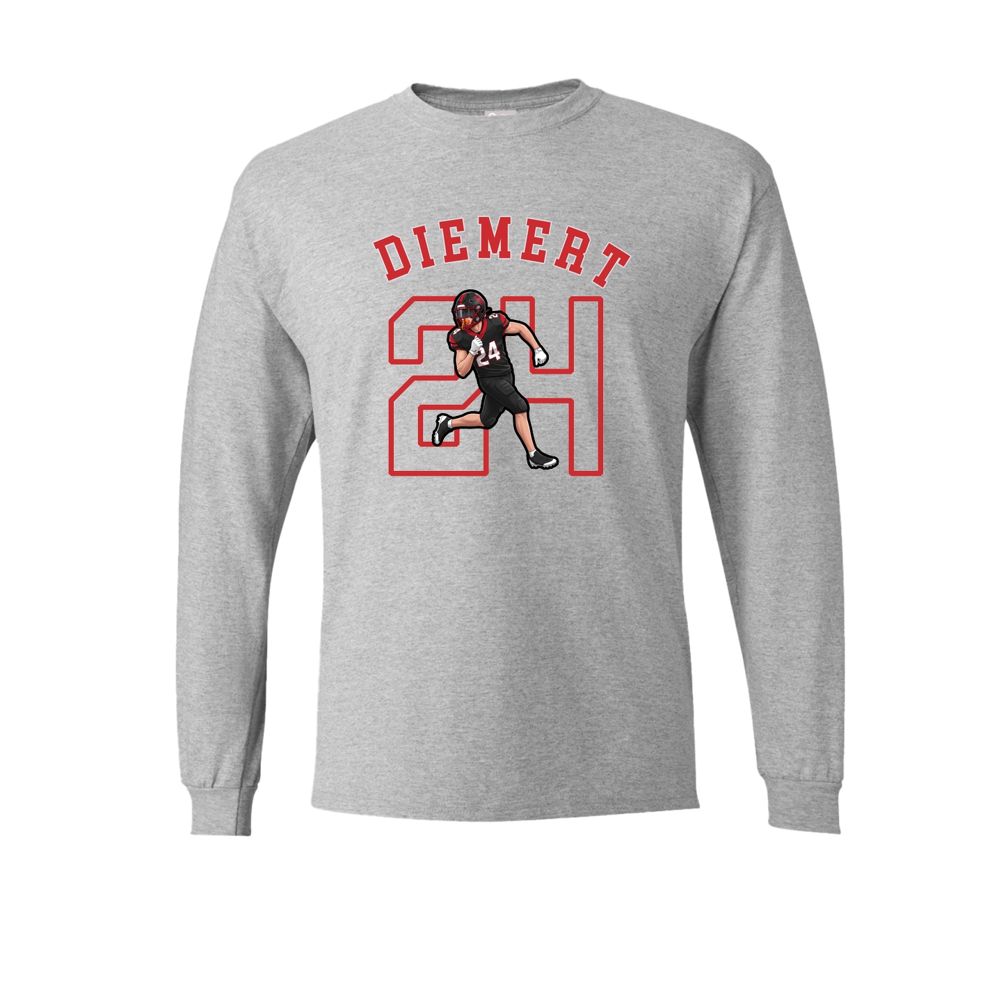 Long Sleeve Tee — Shirsey Arch in Grey
