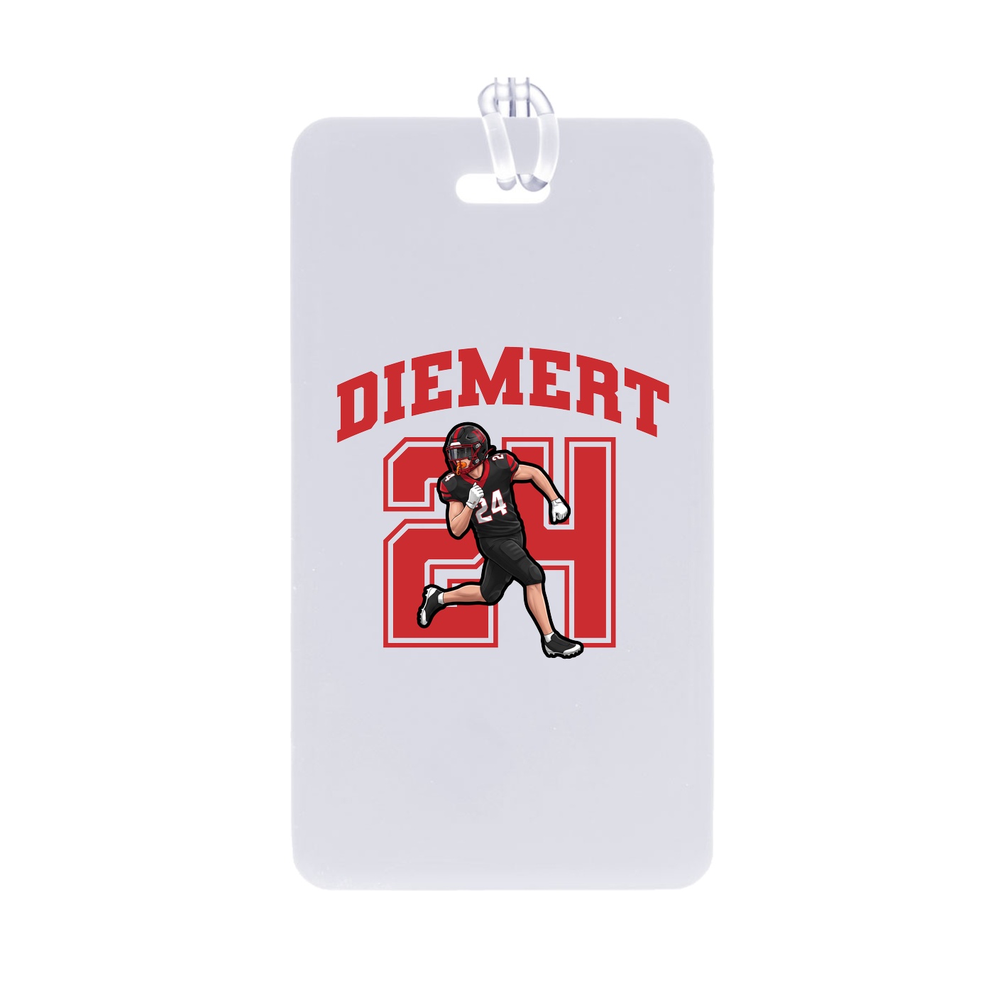 Bag Tag — Number in Classic