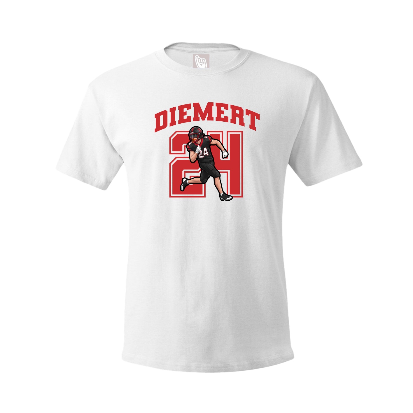 Tee — Number in White