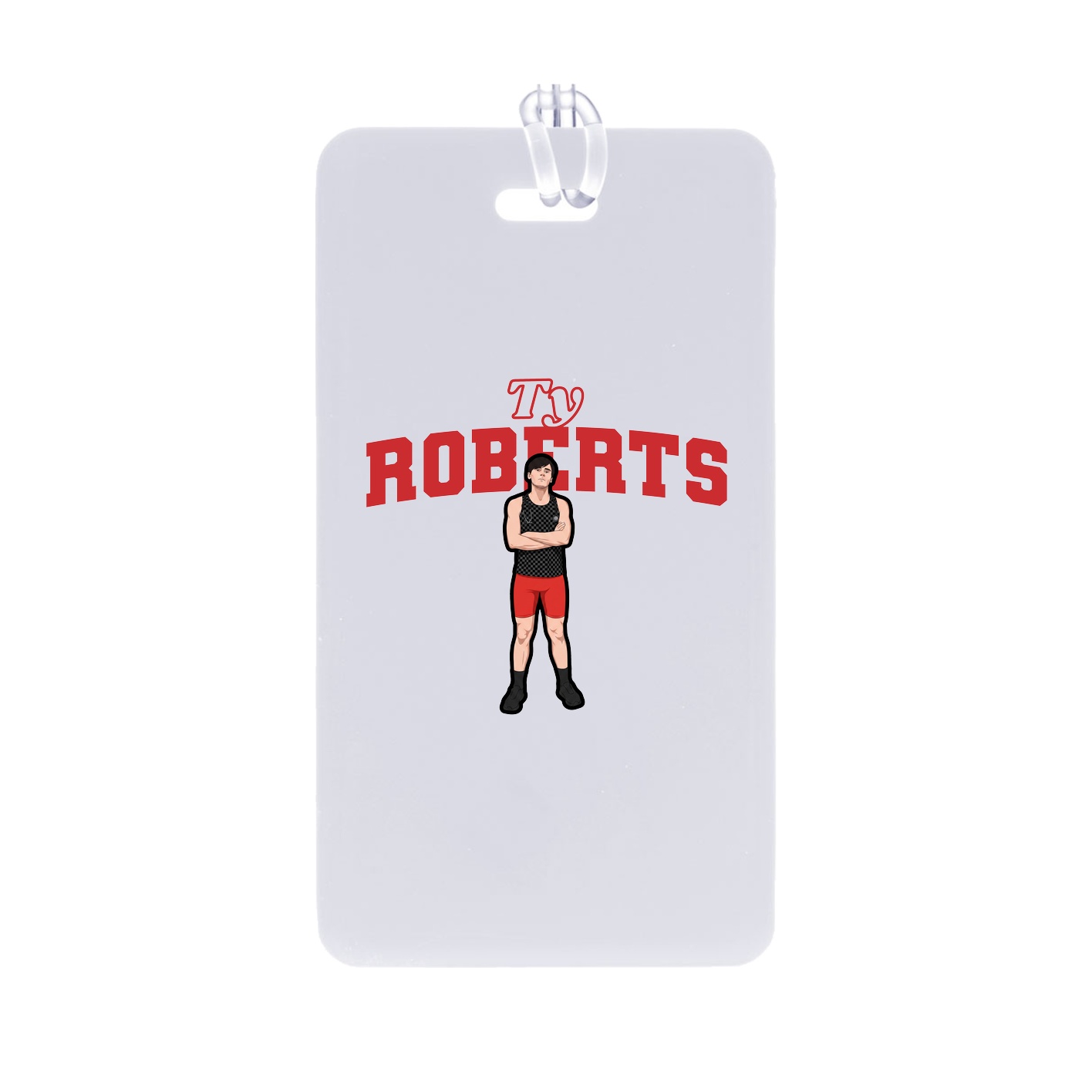 Bag Tag — Name Arch in Classic