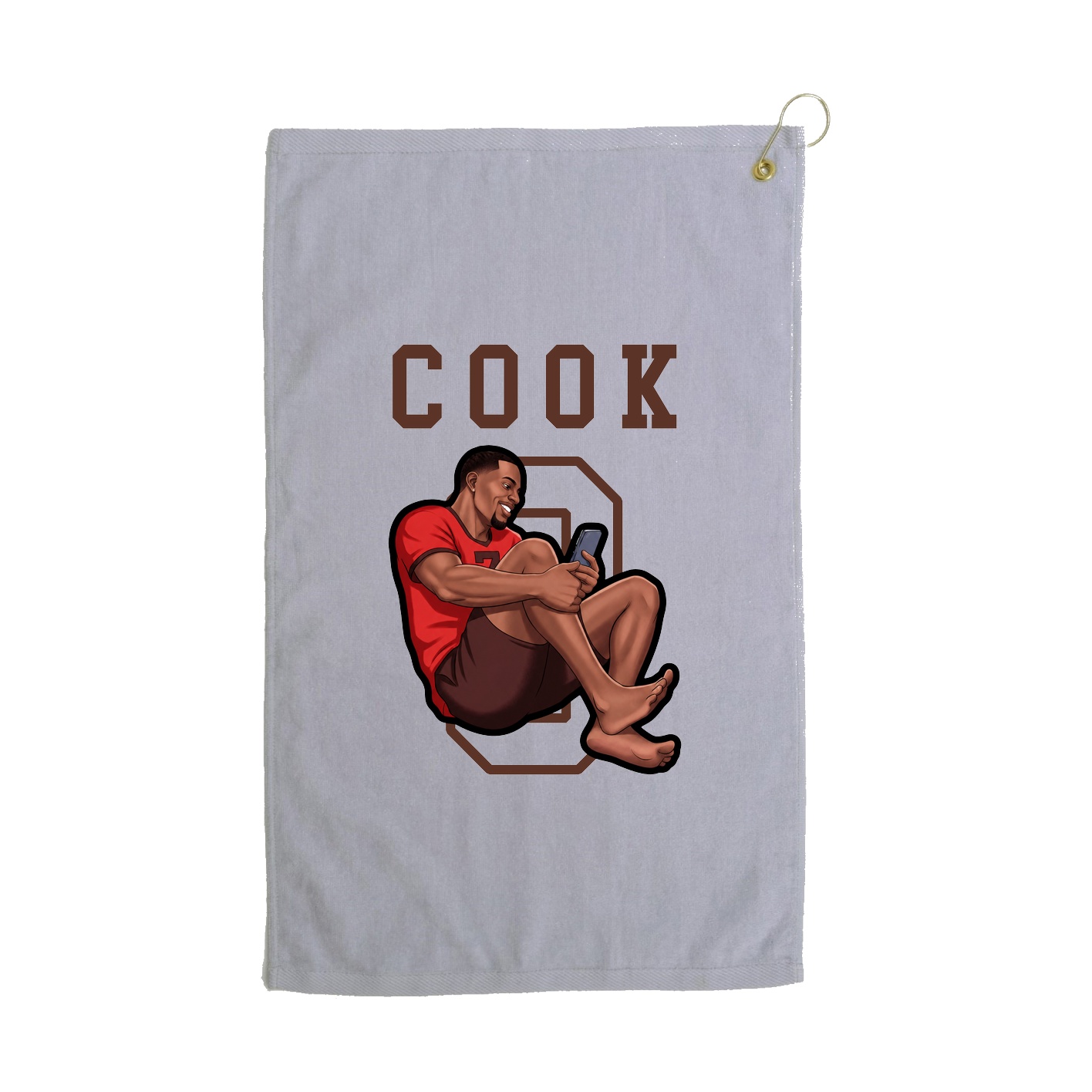 Golf Towel — Shirsey in Grey