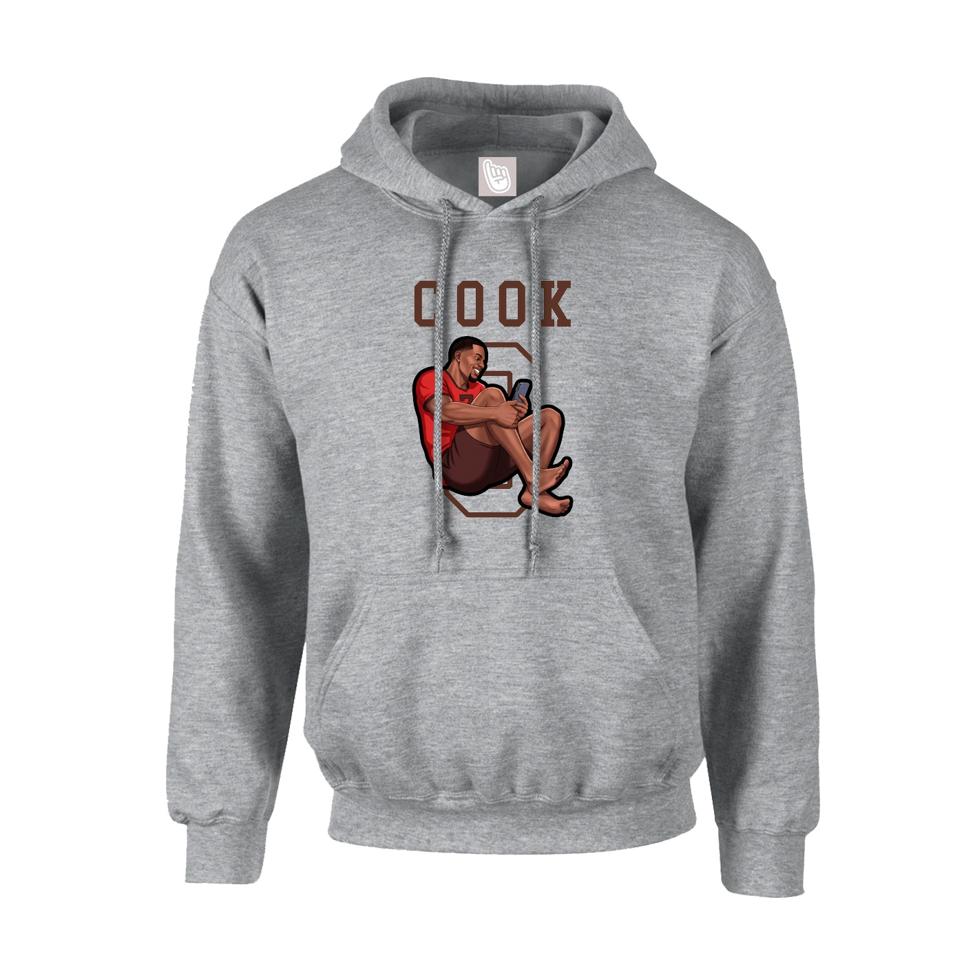 Hoodie — Shirsey in Grey