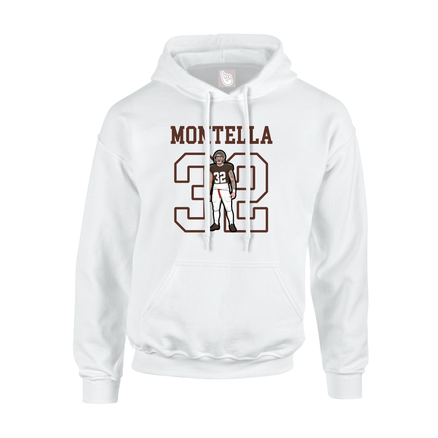 Hoodie — Shirsey in White