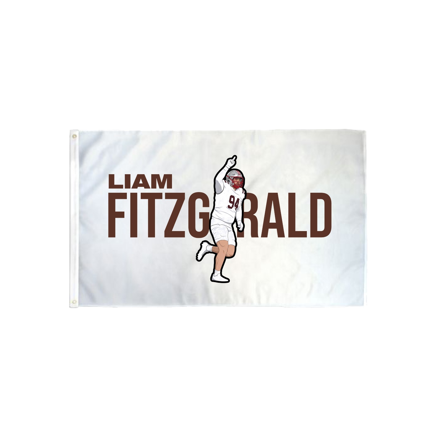 3x5 Flag — Player Name in Classic