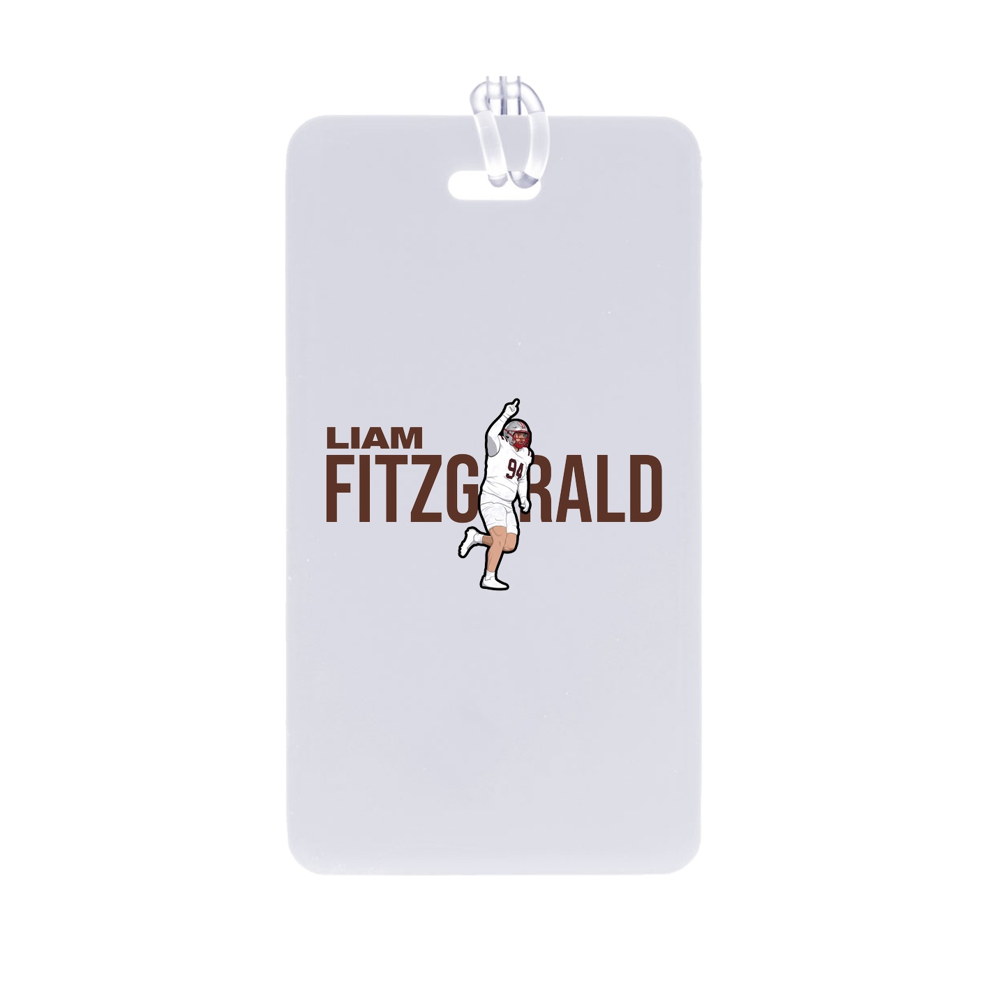 Bag Tag — Player Name in Classic