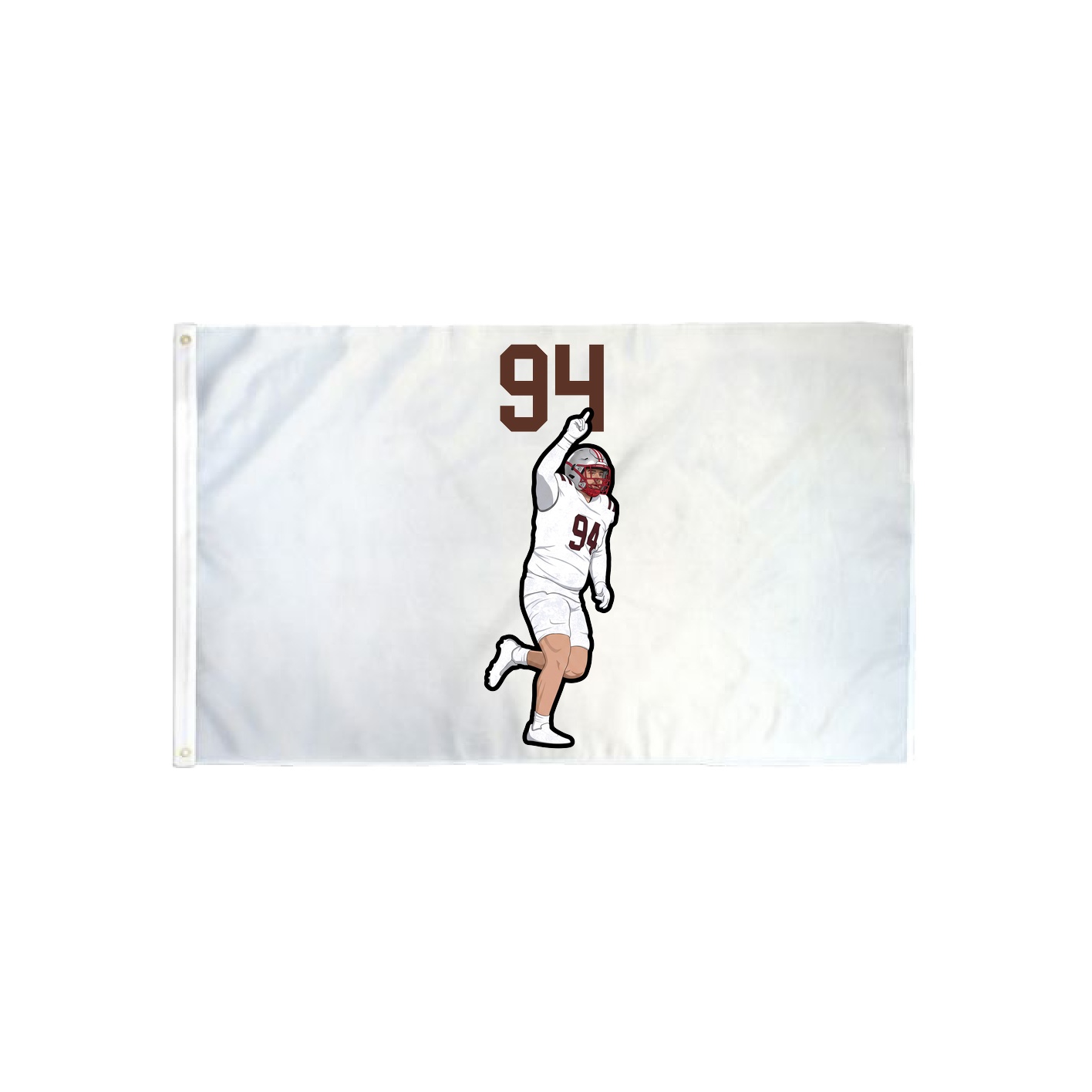 3x5 Flag — Number Top in Classic