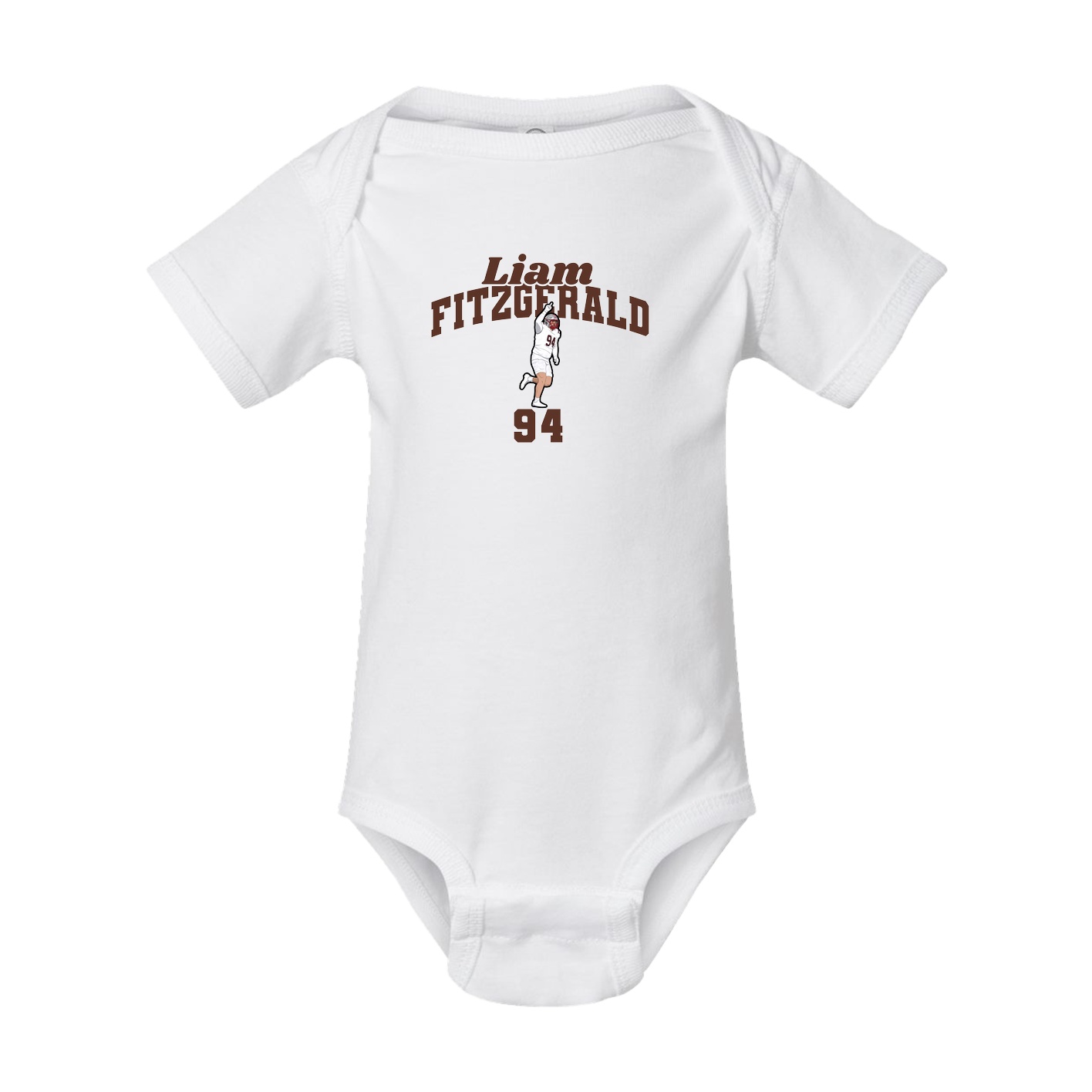 Baby Onesie — Signature Arch in White