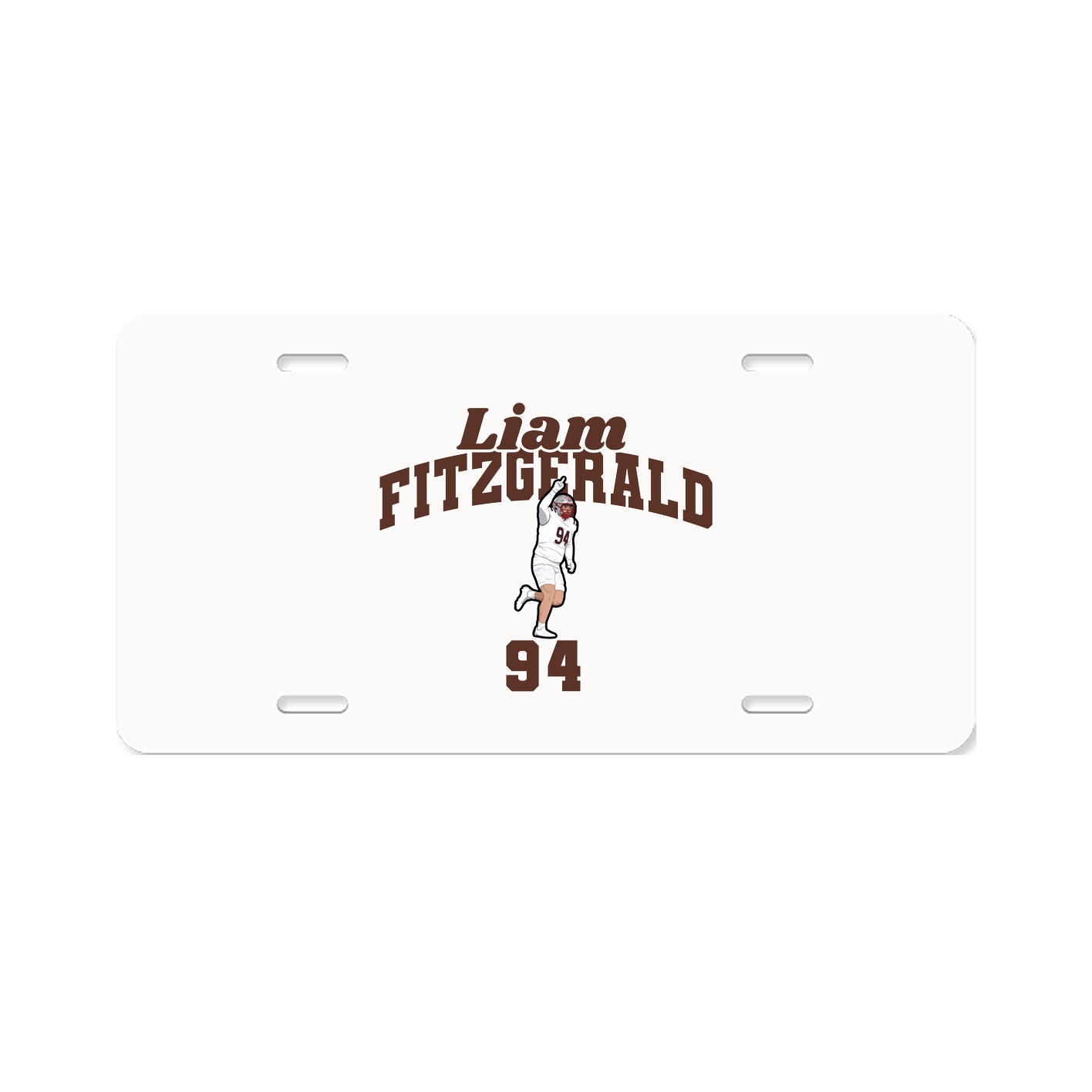 License Plate — Signature Arch in Classic