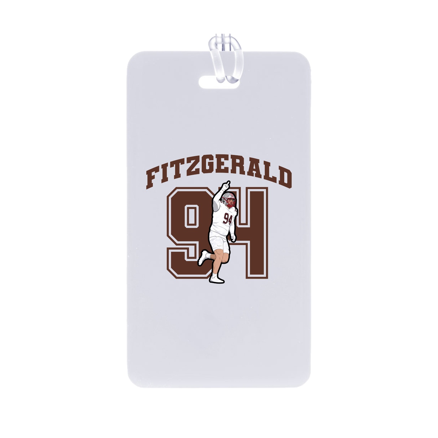 Bag Tag — Number in Classic