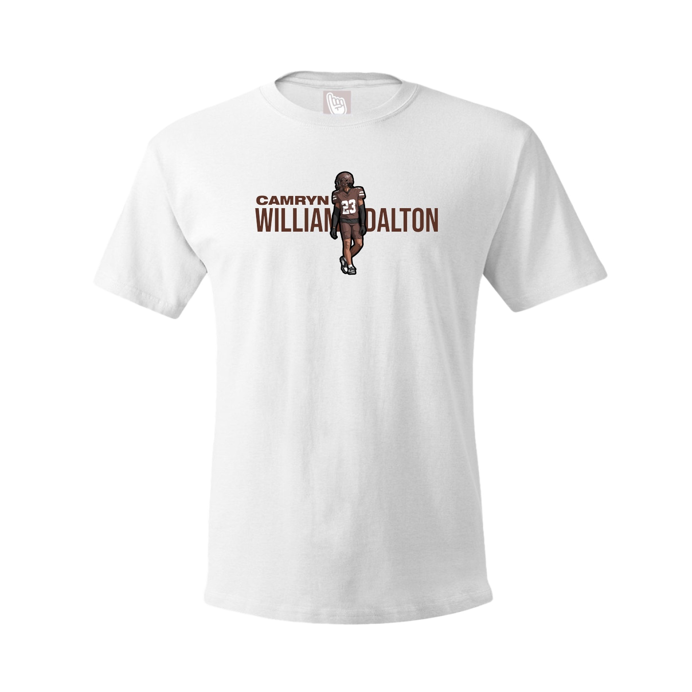 Youth Tee — Player Name in White