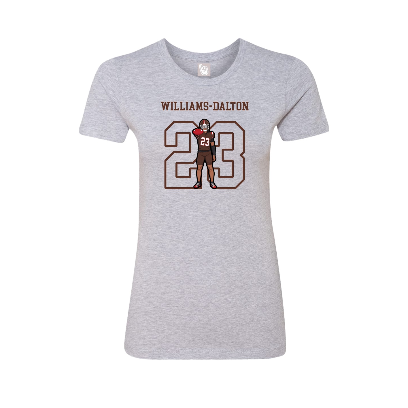 Fitted Women's Tee — Shirsey in Grey