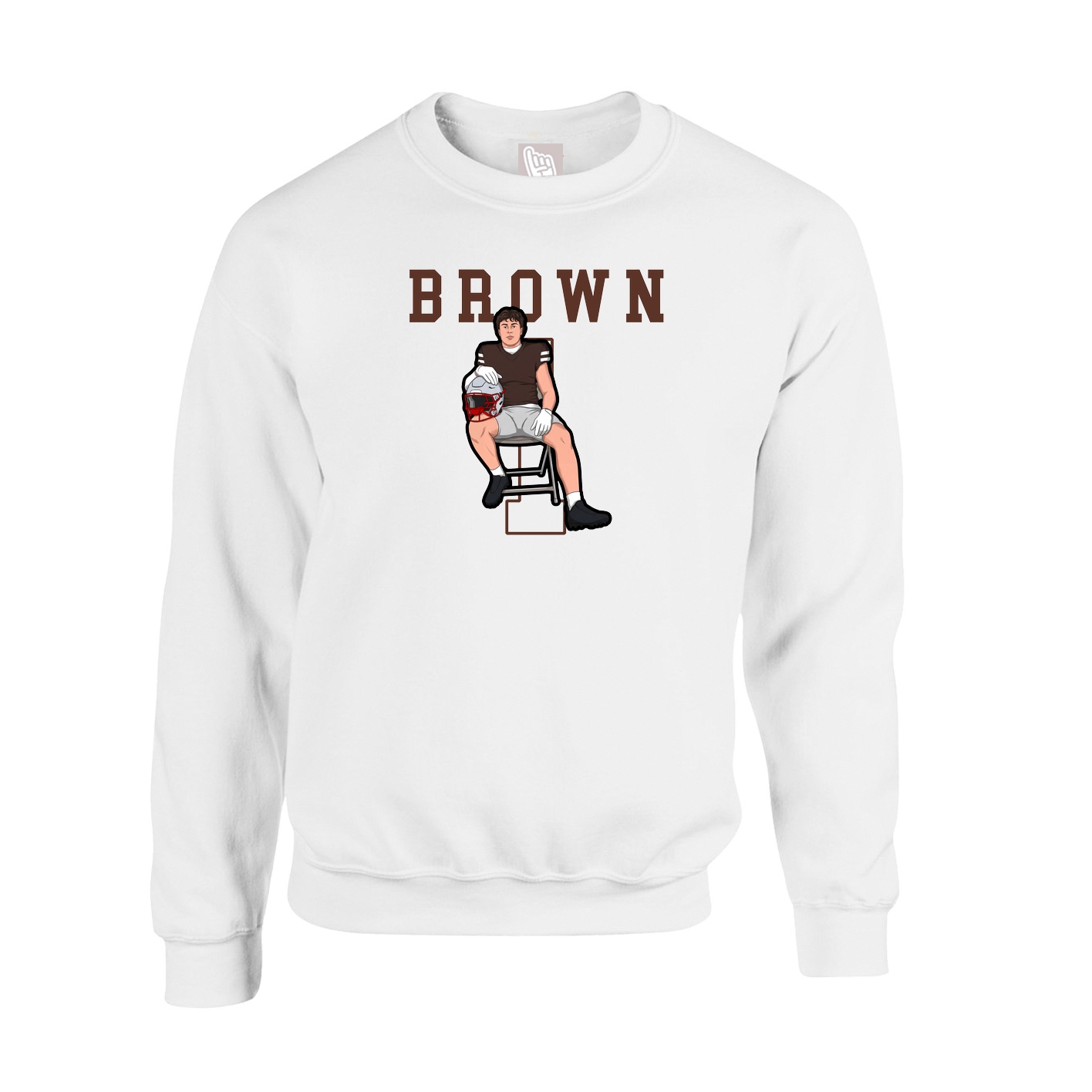Fleece Crew — Shirsey in White