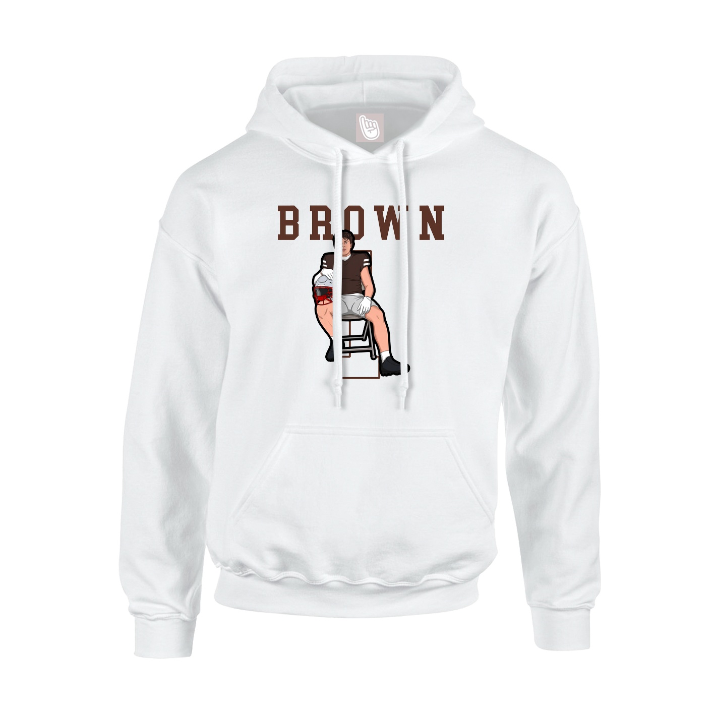 Youth Hoodie — Shirsey in White