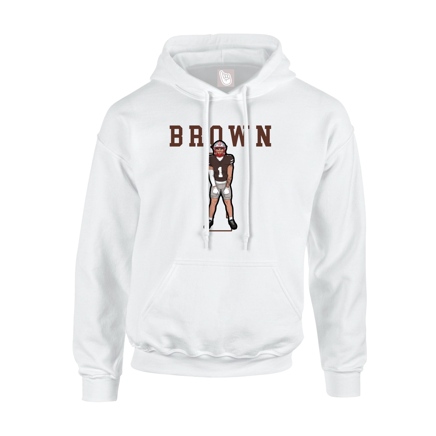 Youth Hoodie — Shirsey in White