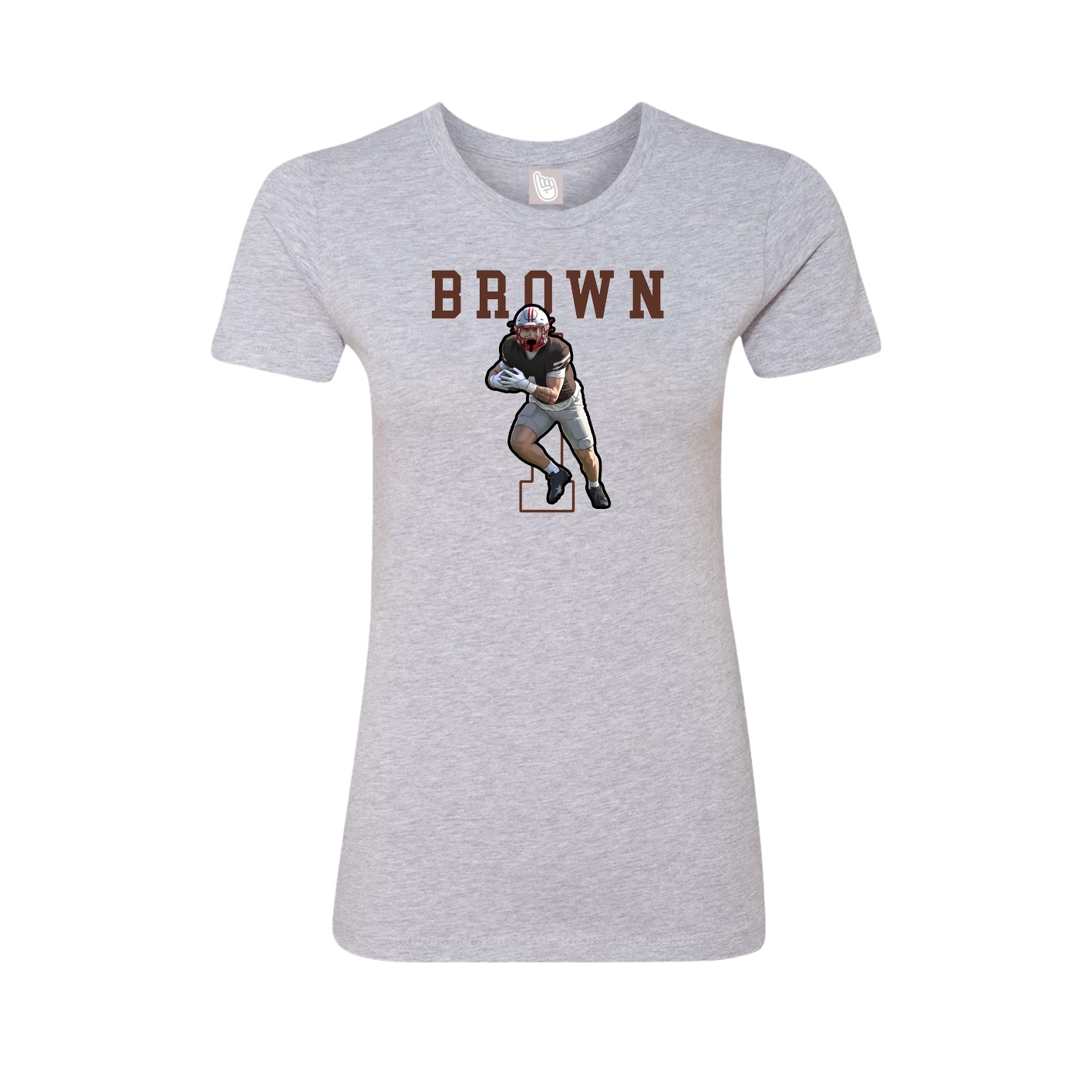 Fitted Women's Tee — Shirsey in Grey