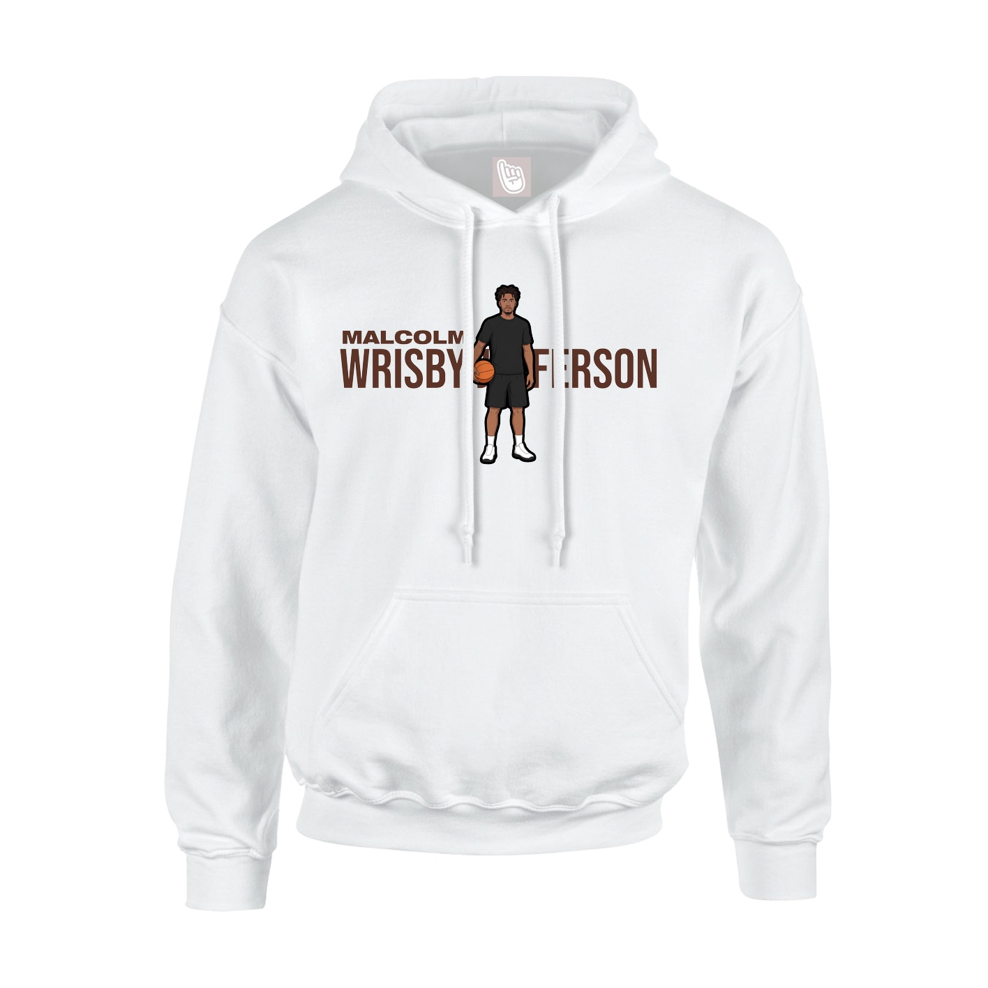Hoodie — Player Name in White