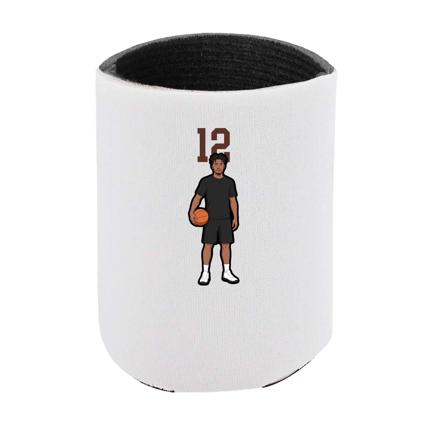 Can Holder — Number Top in White