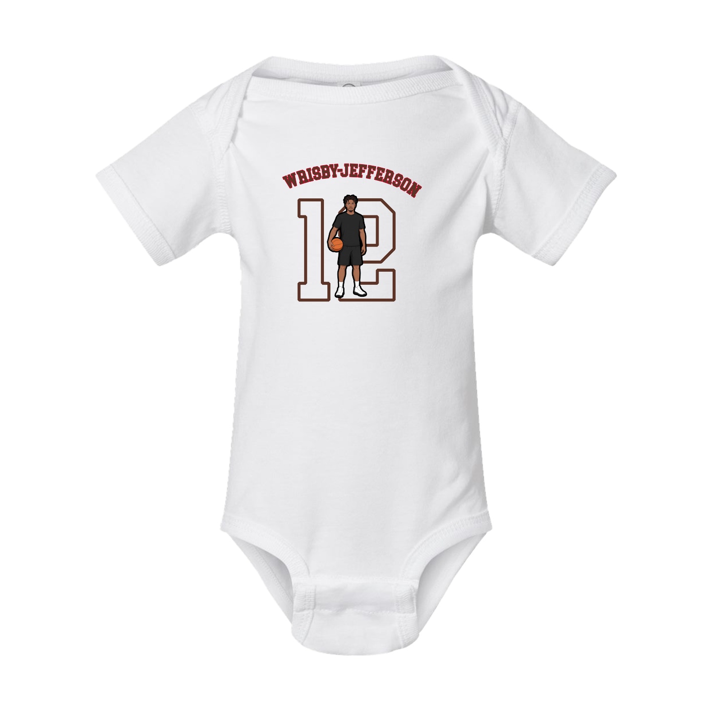 Baby Onesie — Shirsey Arch in White