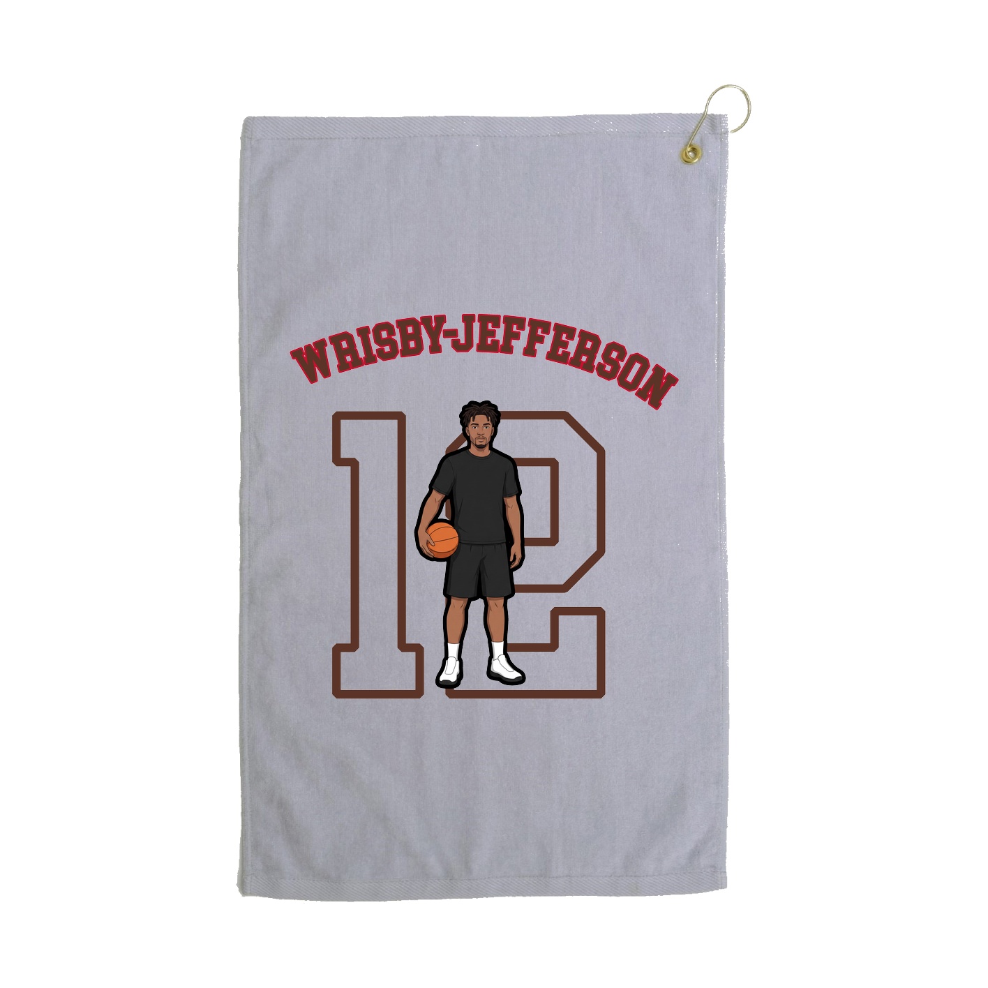 Golf Towel — Shirsey Arch in Grey