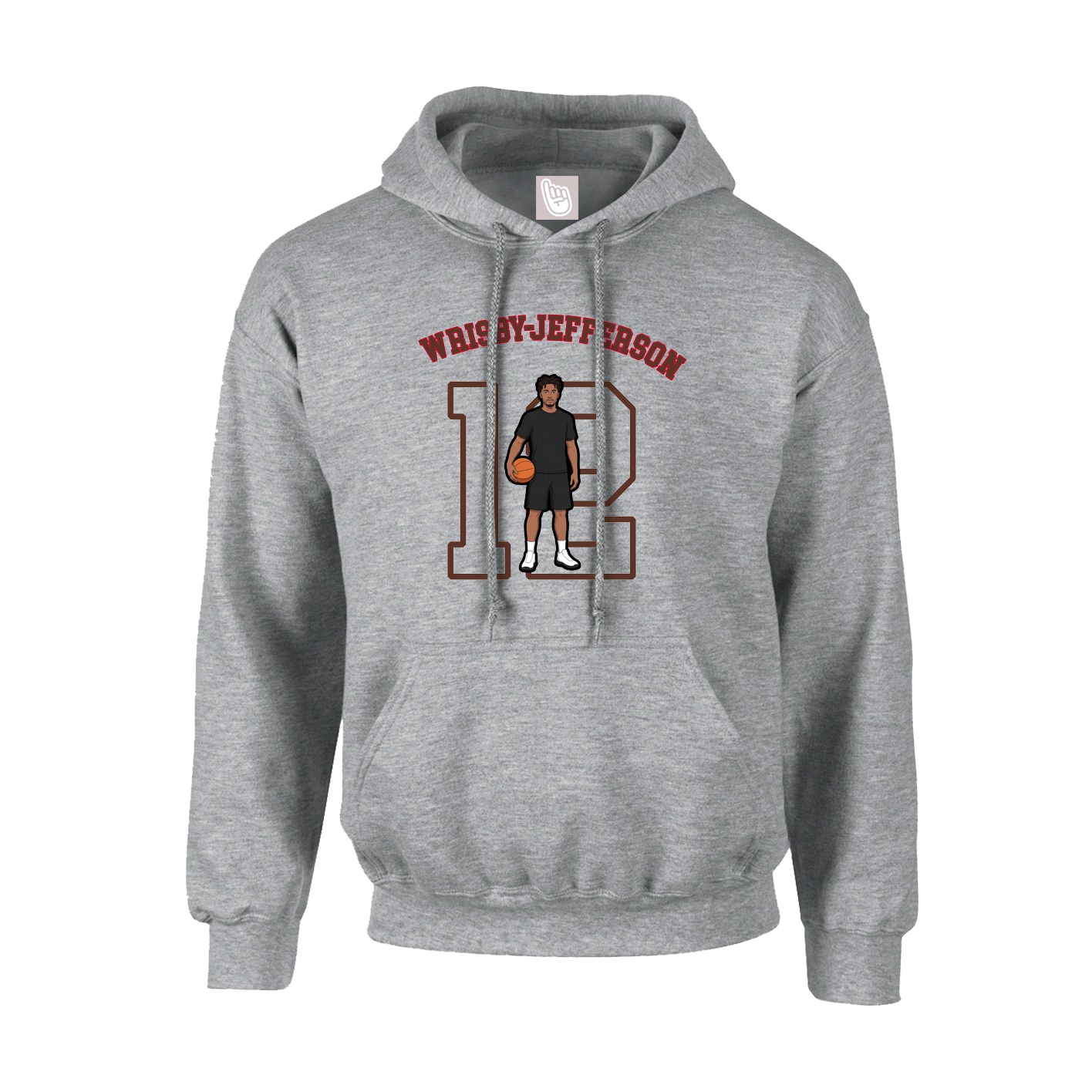 Youth Hoodie — Shirsey Arch in Grey