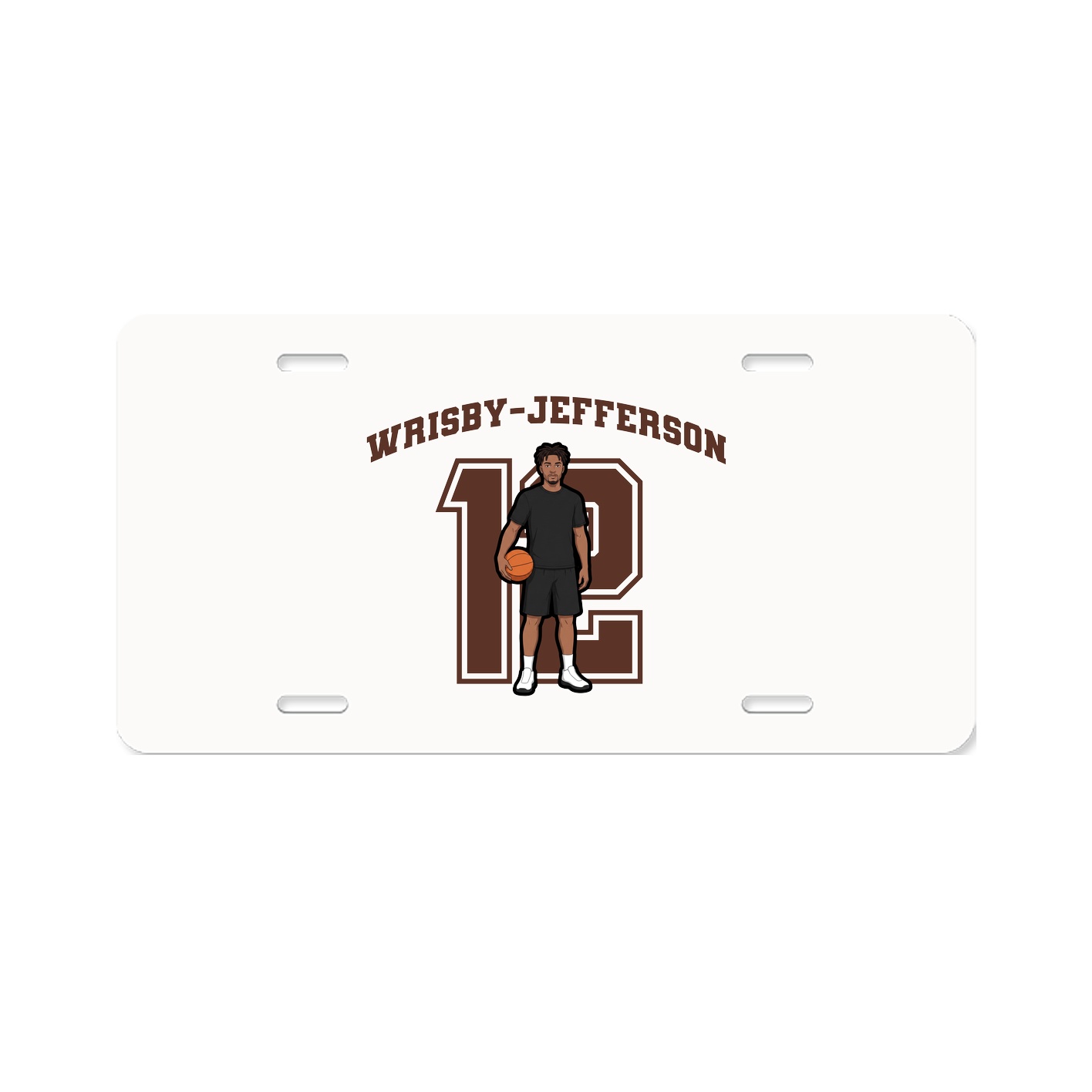License Plate — Number in Classic