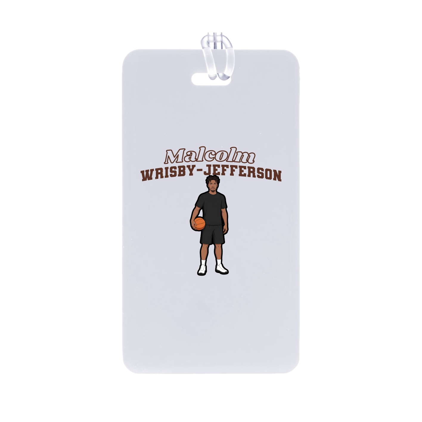 Bag Tag — Name Arch in Classic