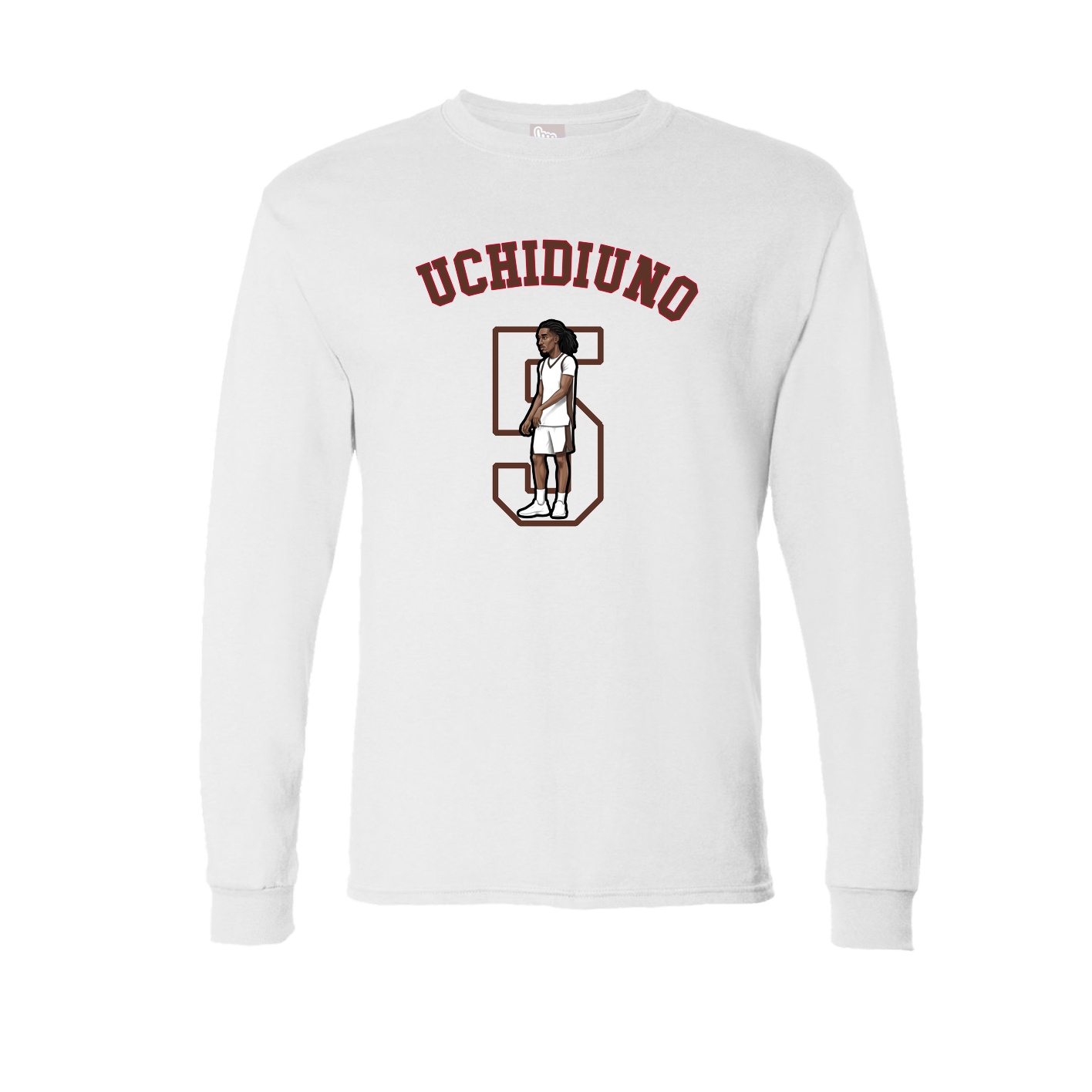 Long Sleeve Tee — Shirsey Arch in White