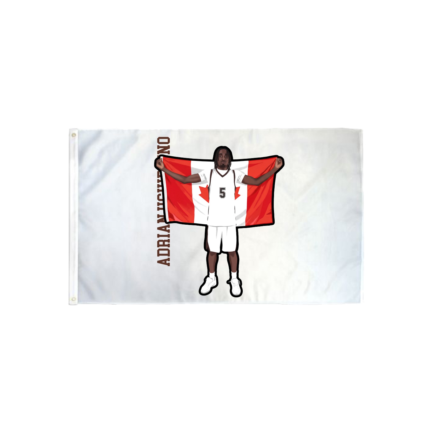 3x5 Flag — Name Vertical in Classic