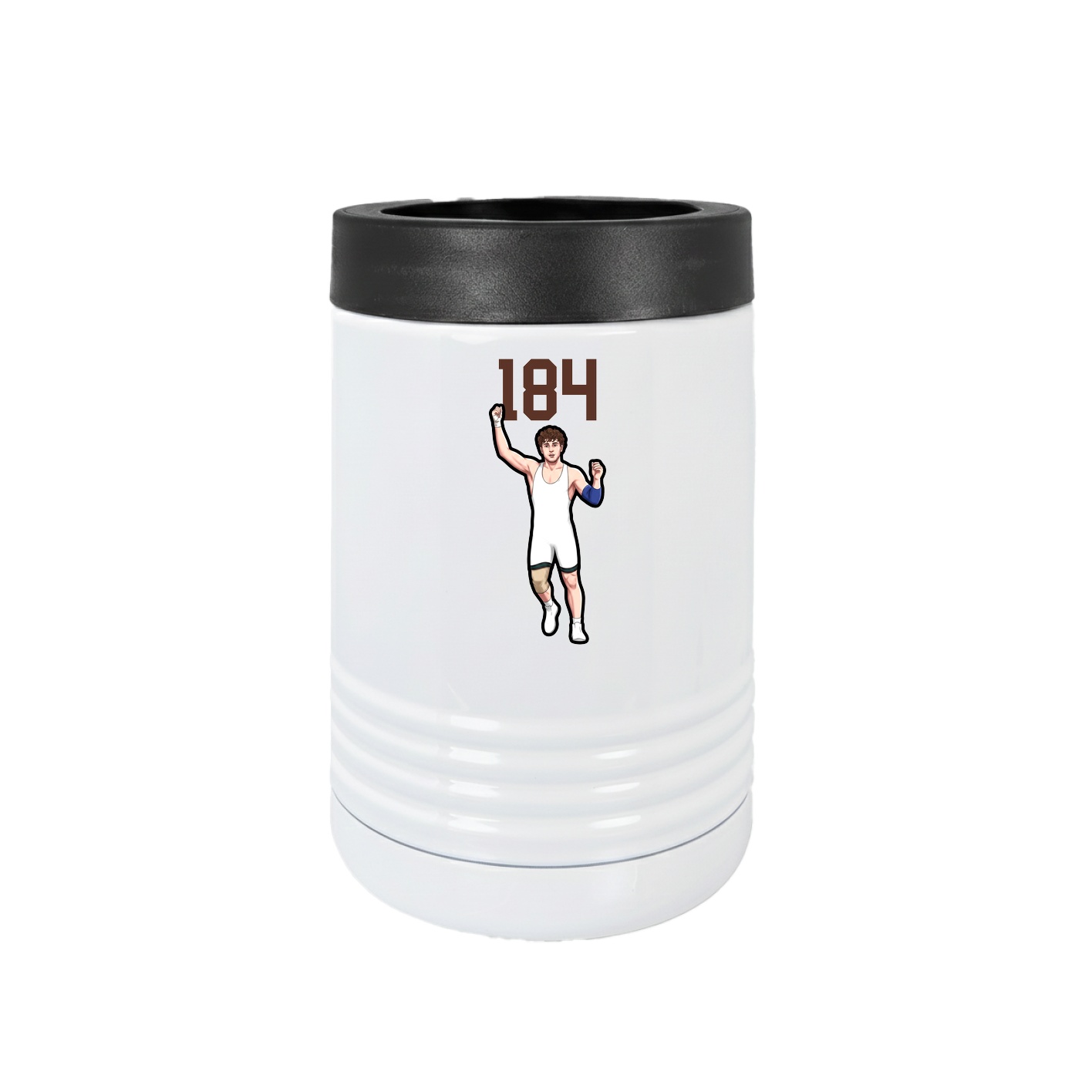 Beverage Holder — Number Top in White